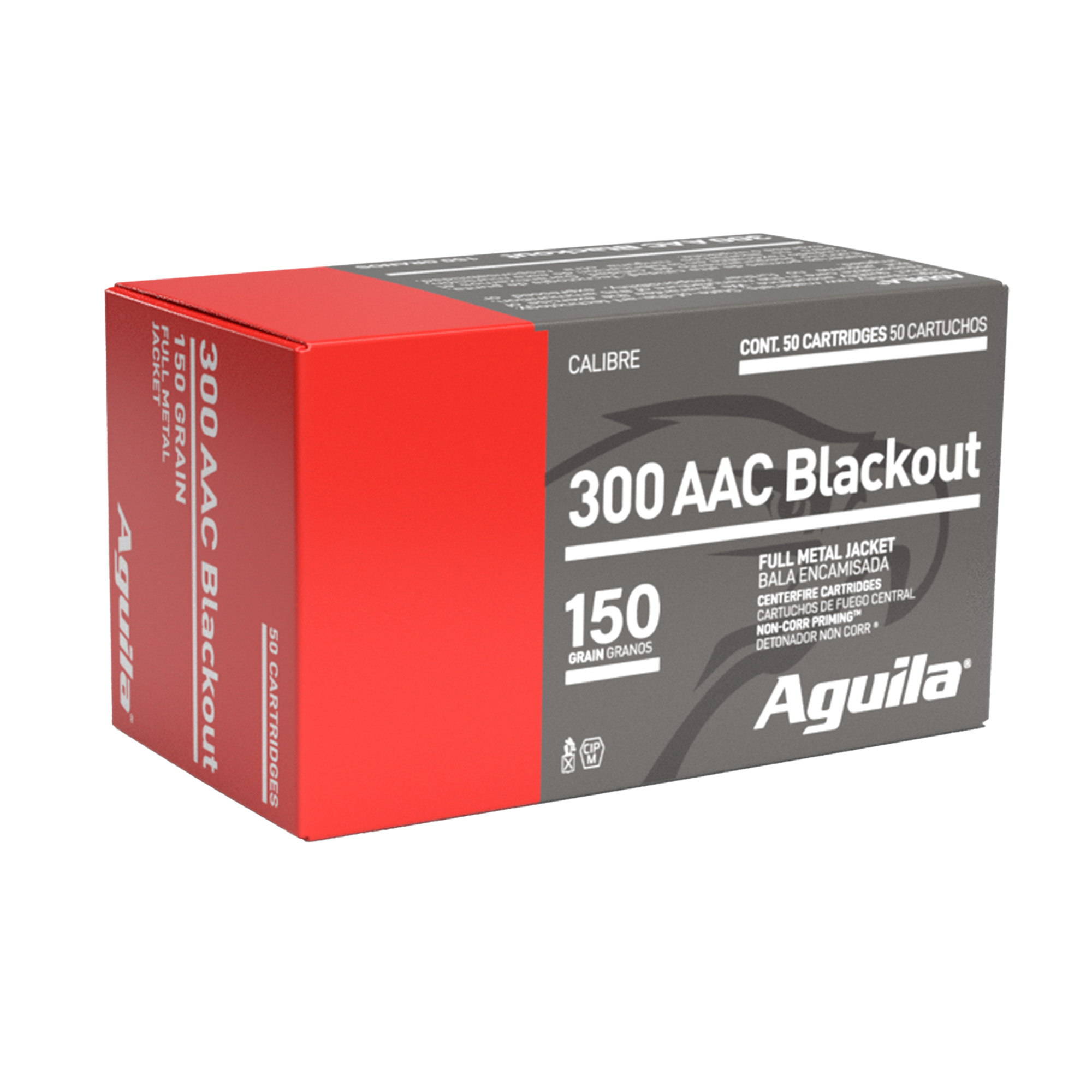 Aguila 300 BLK 150 Grain FMJ 50/1000 bulk ammo product image