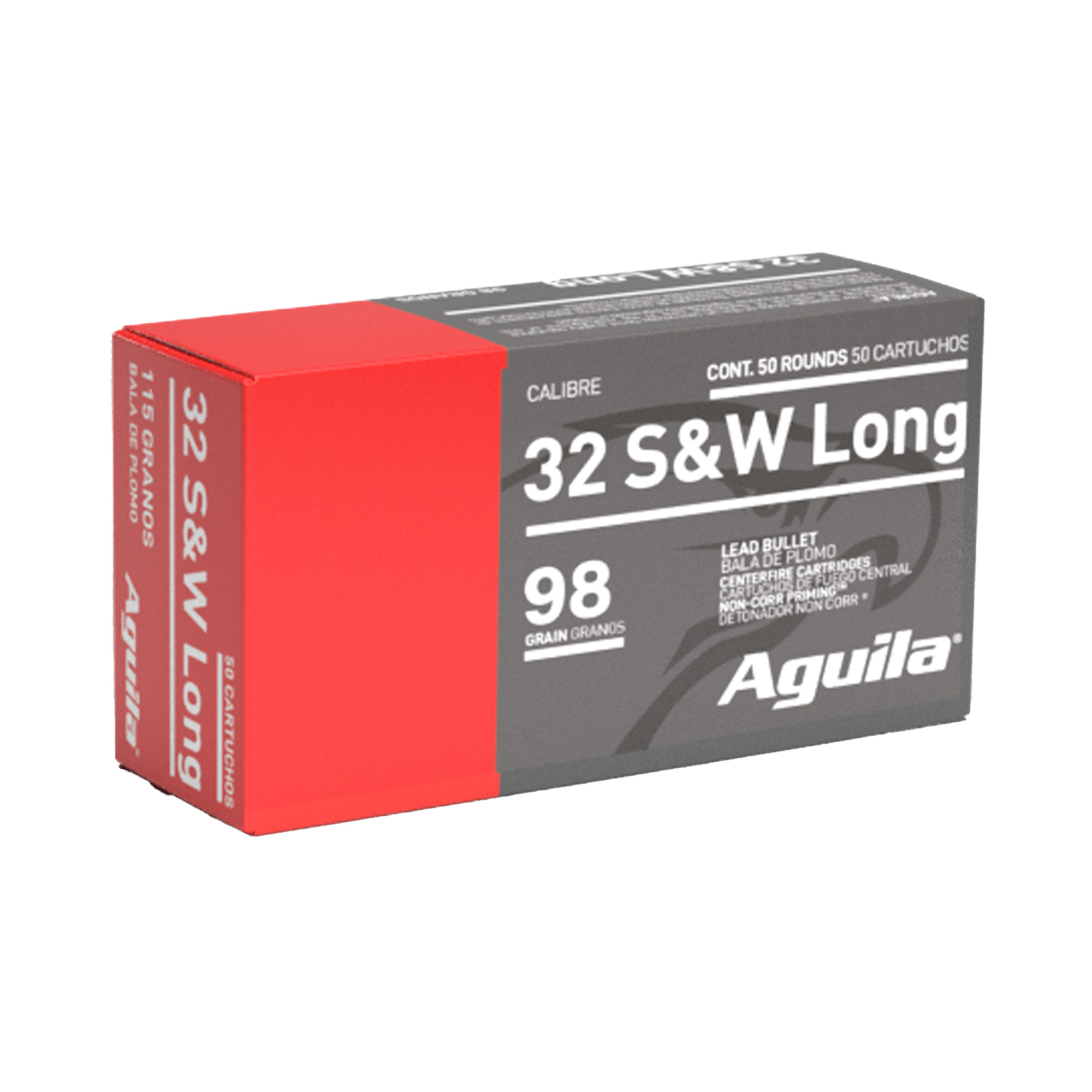 Aguila 32s&w Long 98 Grain LRN 50/1000 bulk ammo product image