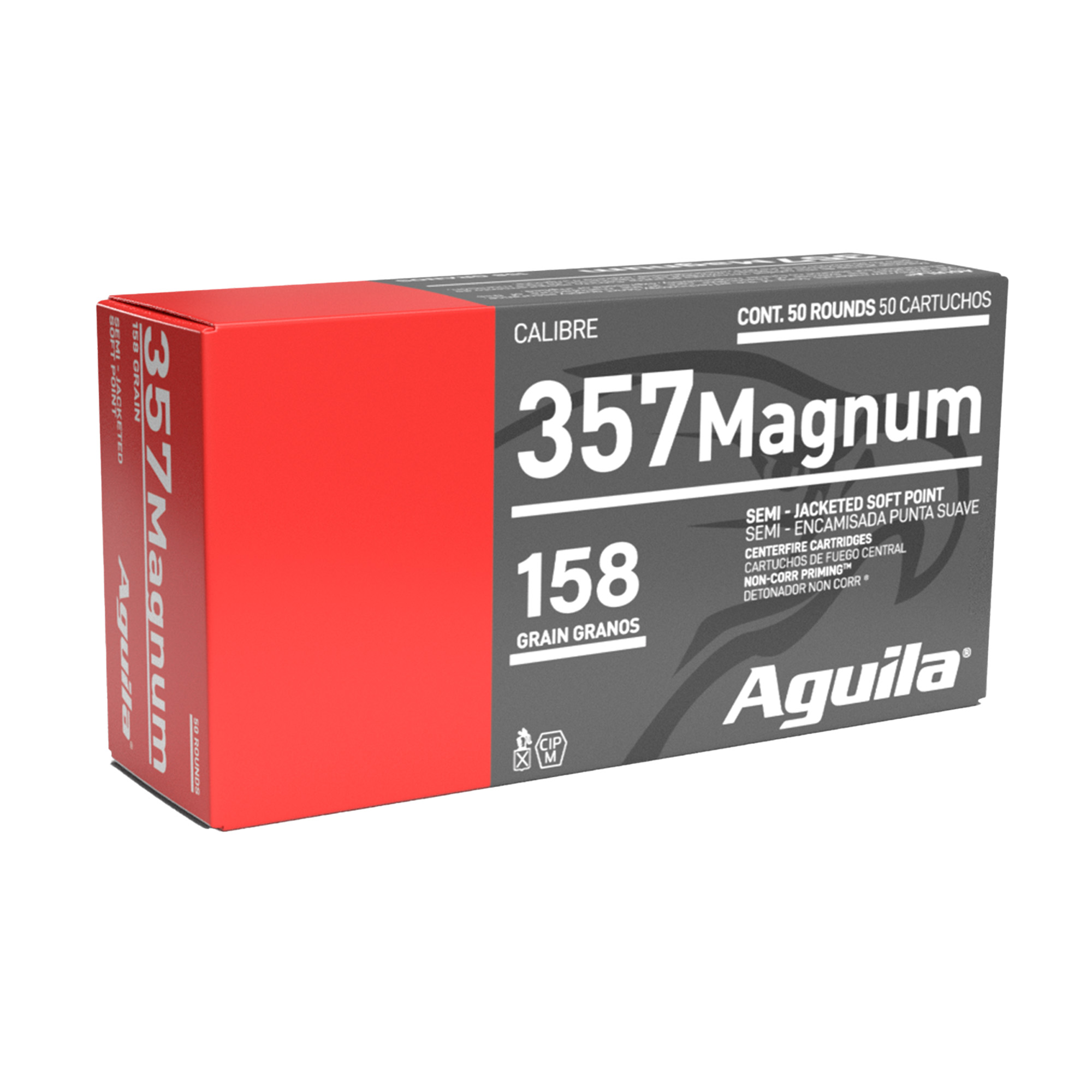 Aguila 357mag 158 Grain Sjsp 50/1000 bulk ammo product image