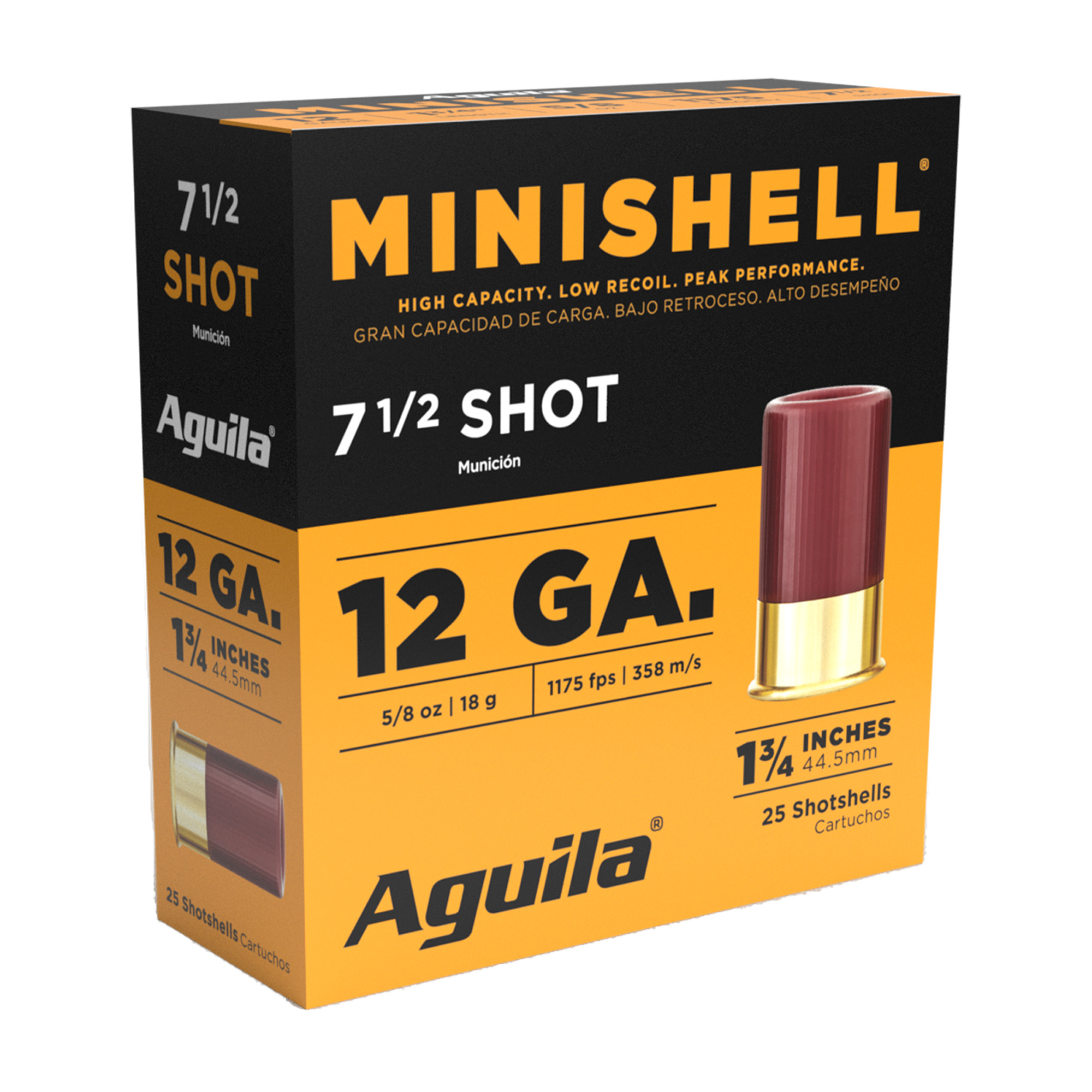 Aguila Minishell 12 Gauge #7.5 Shot 25/250 bulk ammo product image