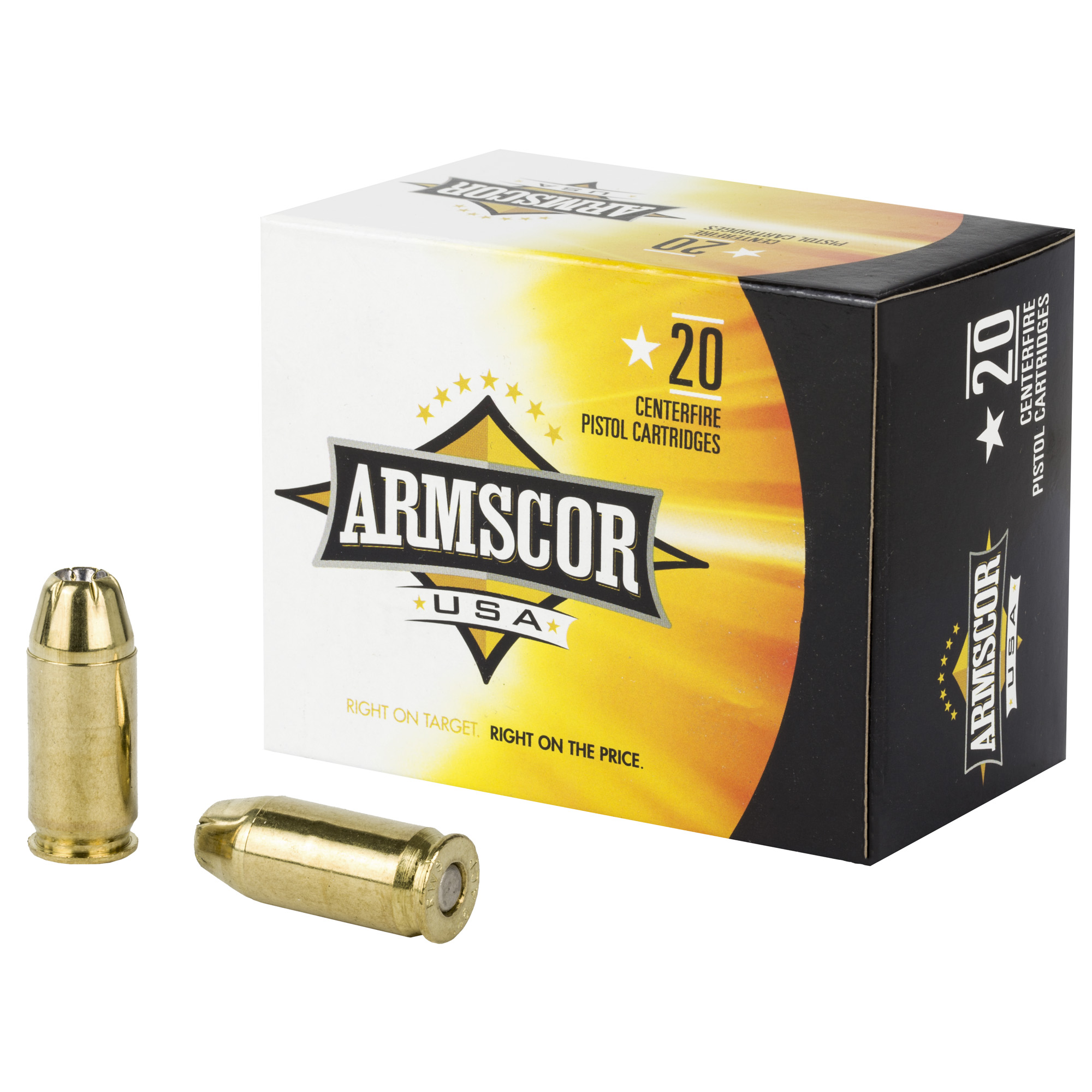 Armscor 45 ACP 230 Grain JHP 20/500 bulk ammo product image