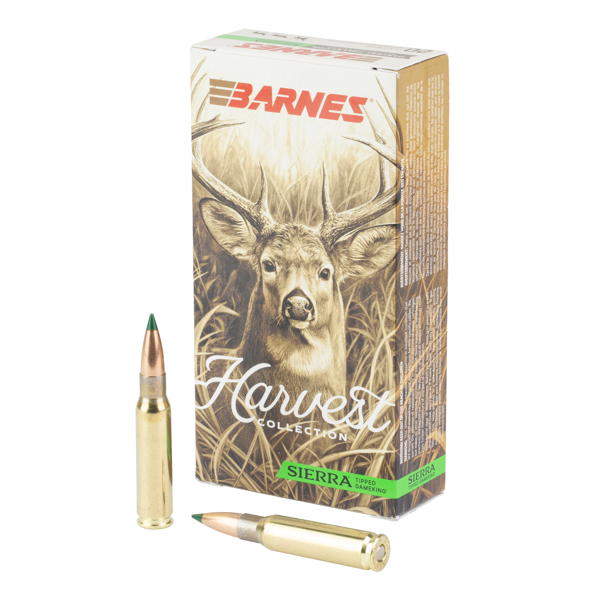 Barnes Harv St 308win 165 Grain 20/200 bulk ammo product image