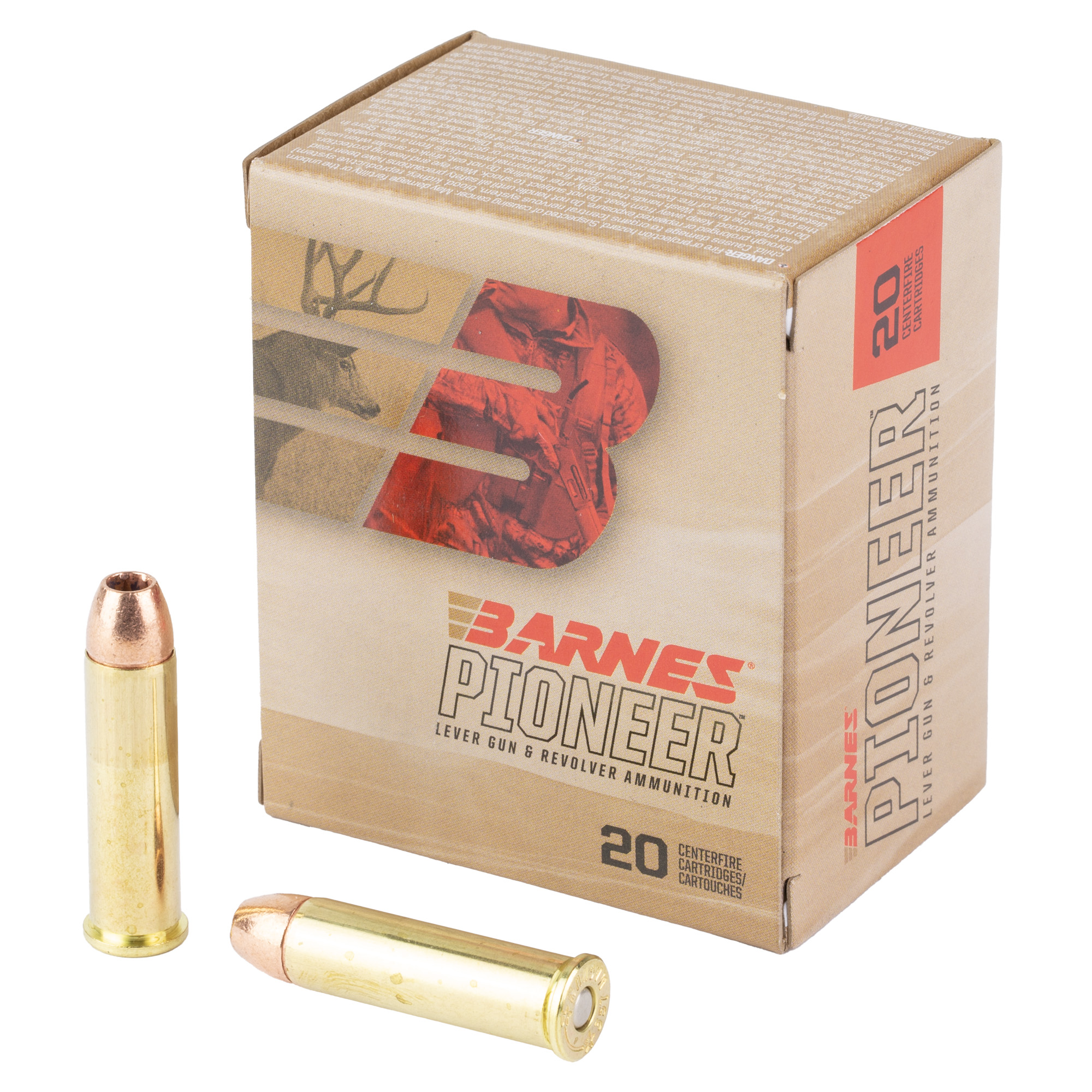 Barnes Pio 357mag 140 Grain Tsxfn 20/200 bulk ammo product image