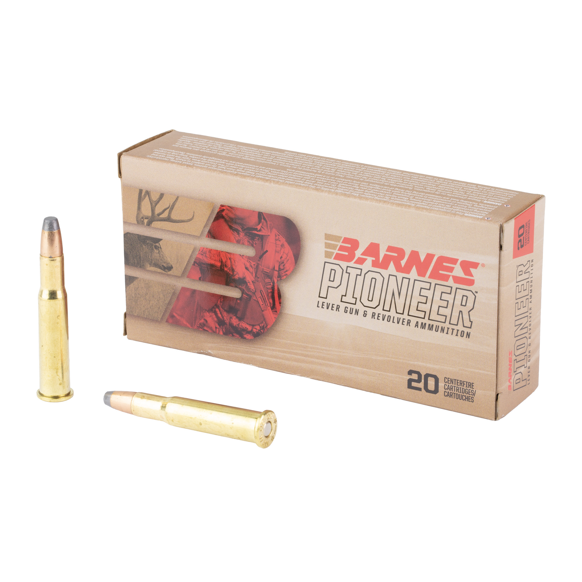 Barnes Pioneer 30-30win 190 Grain 20/200 bulk ammo product image