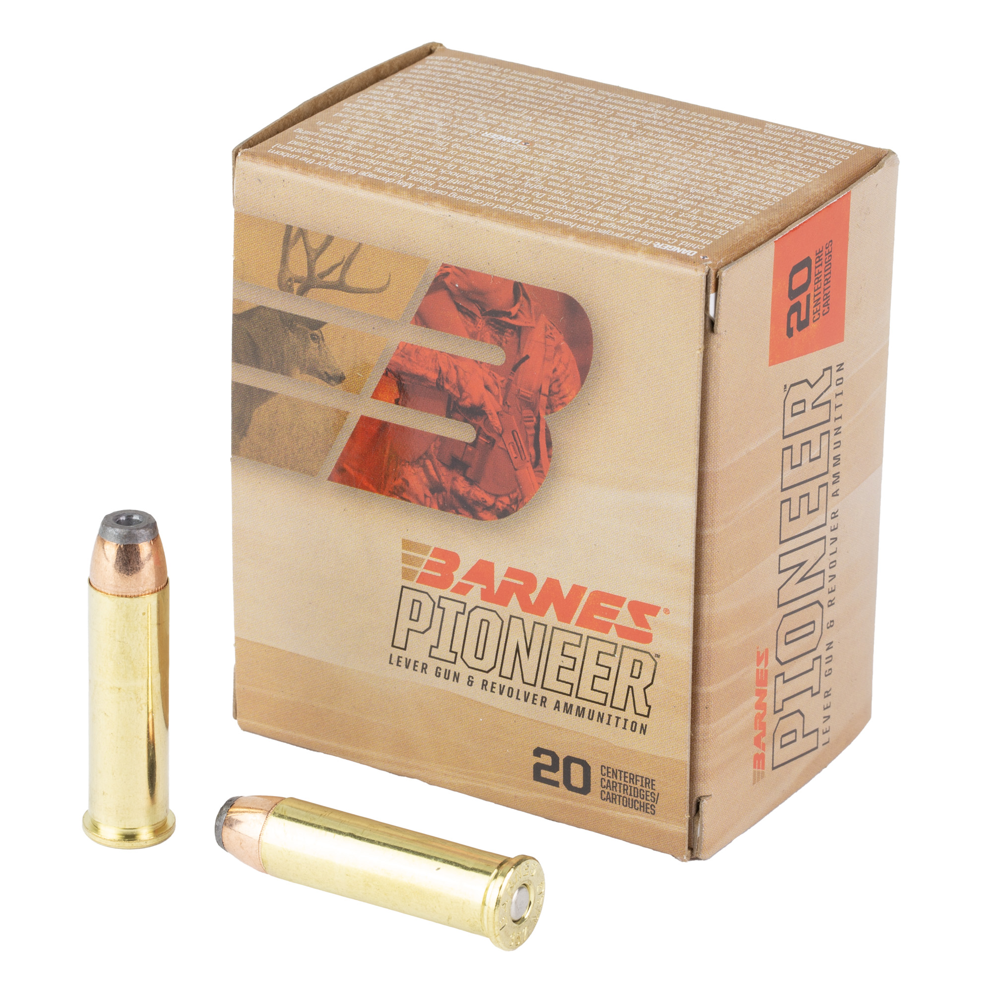 Barnes Pioneer 357mag 180 Grain 20/200 bulk ammo product image