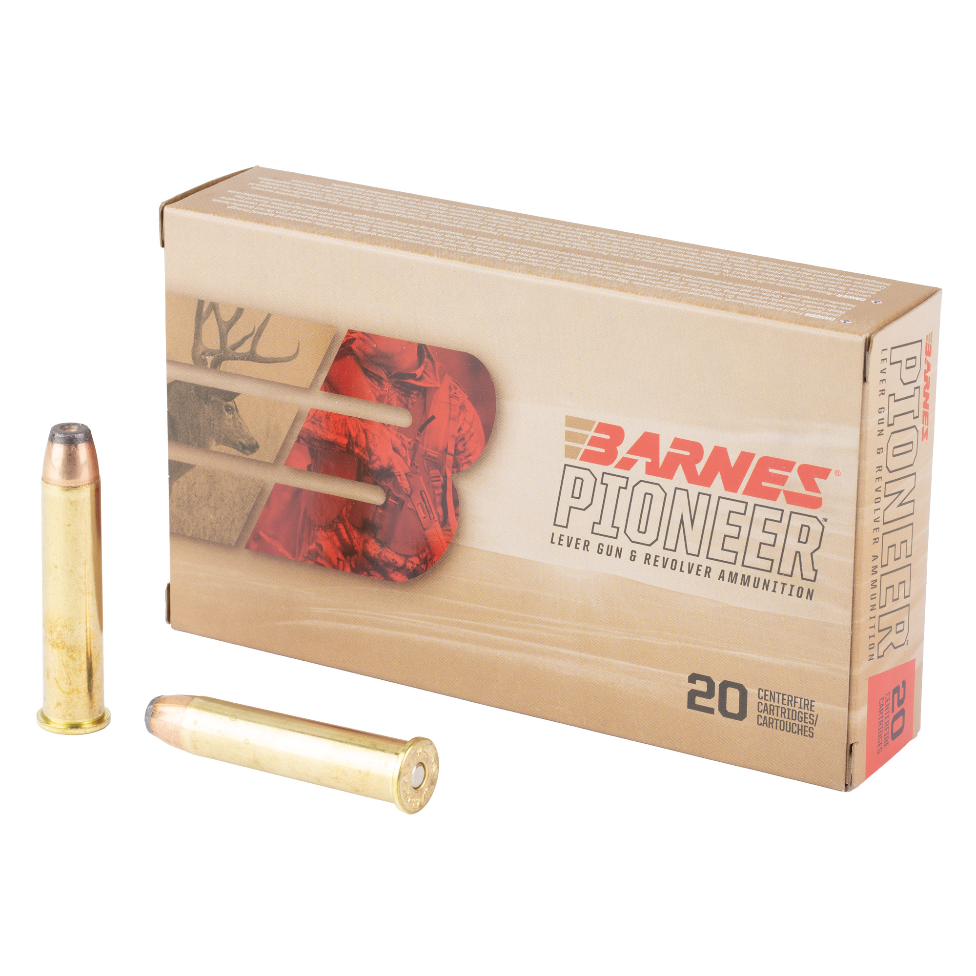 Barnes Pioneer 45-70gvt 400 Grain 20/200 bulk ammo product image