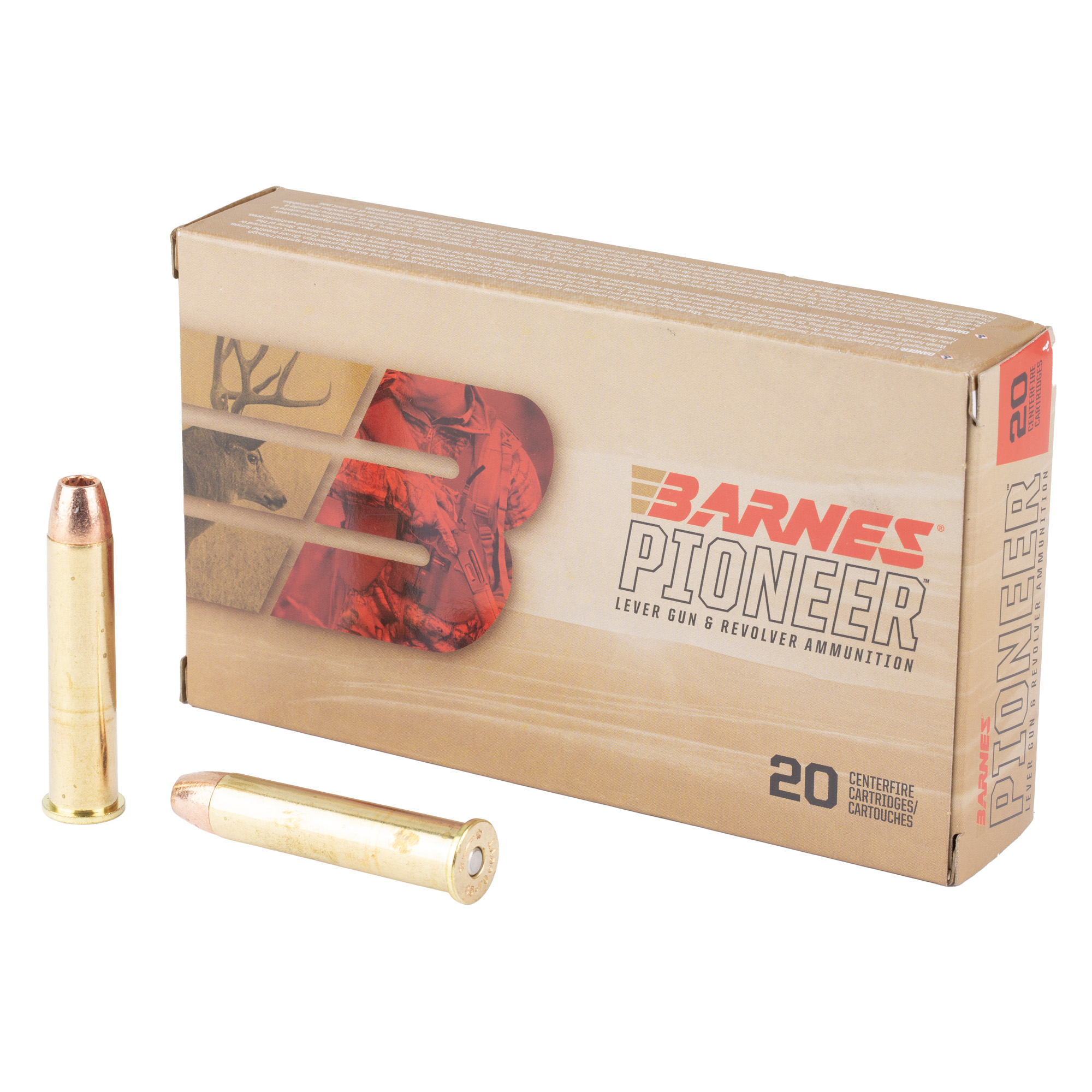 Barnes Pioner 45-70 300 Grain TSX 20/200 bulk ammo product image