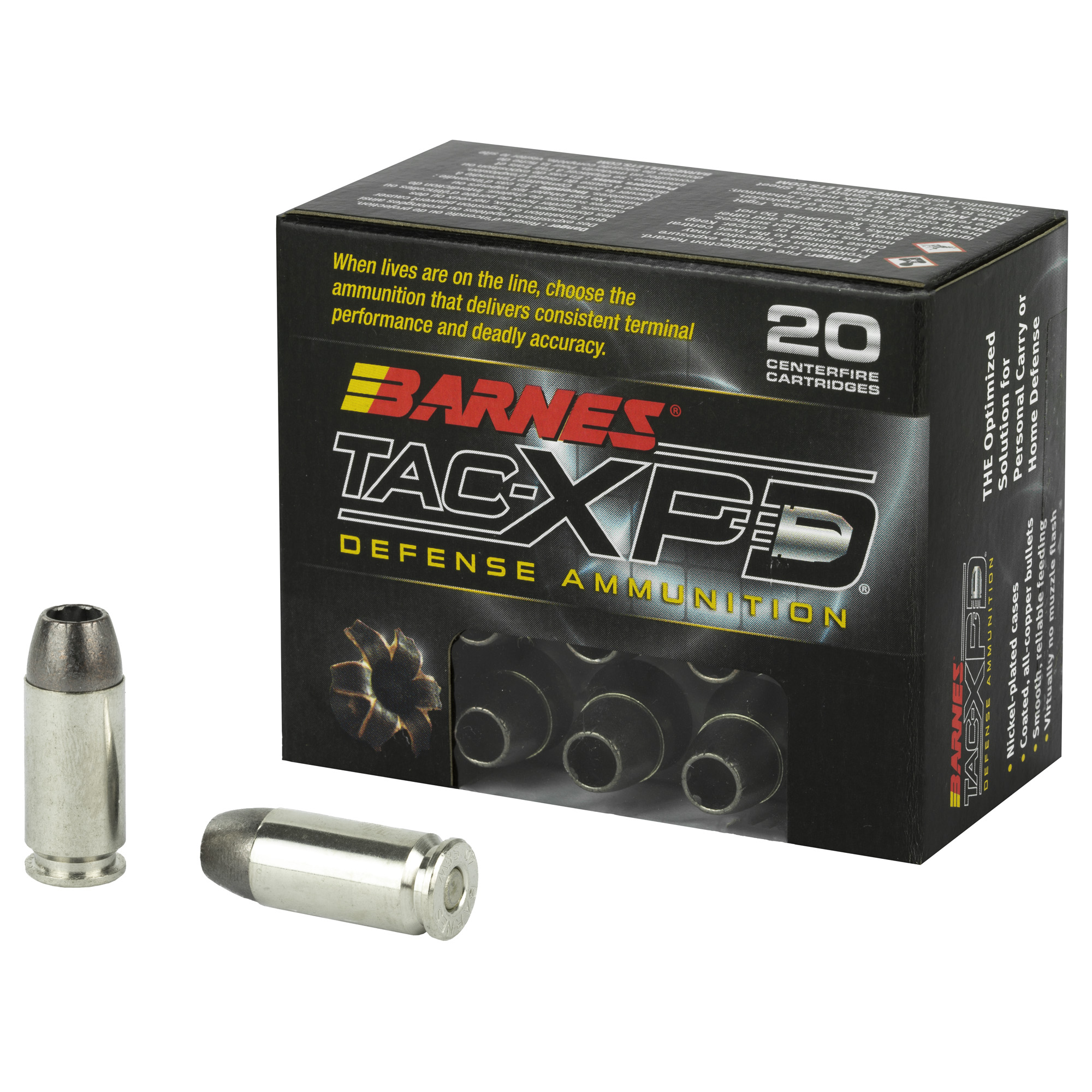 Barnes Tac-Xpd 40sw 140 Grain HP 20/200 bulk ammo product image