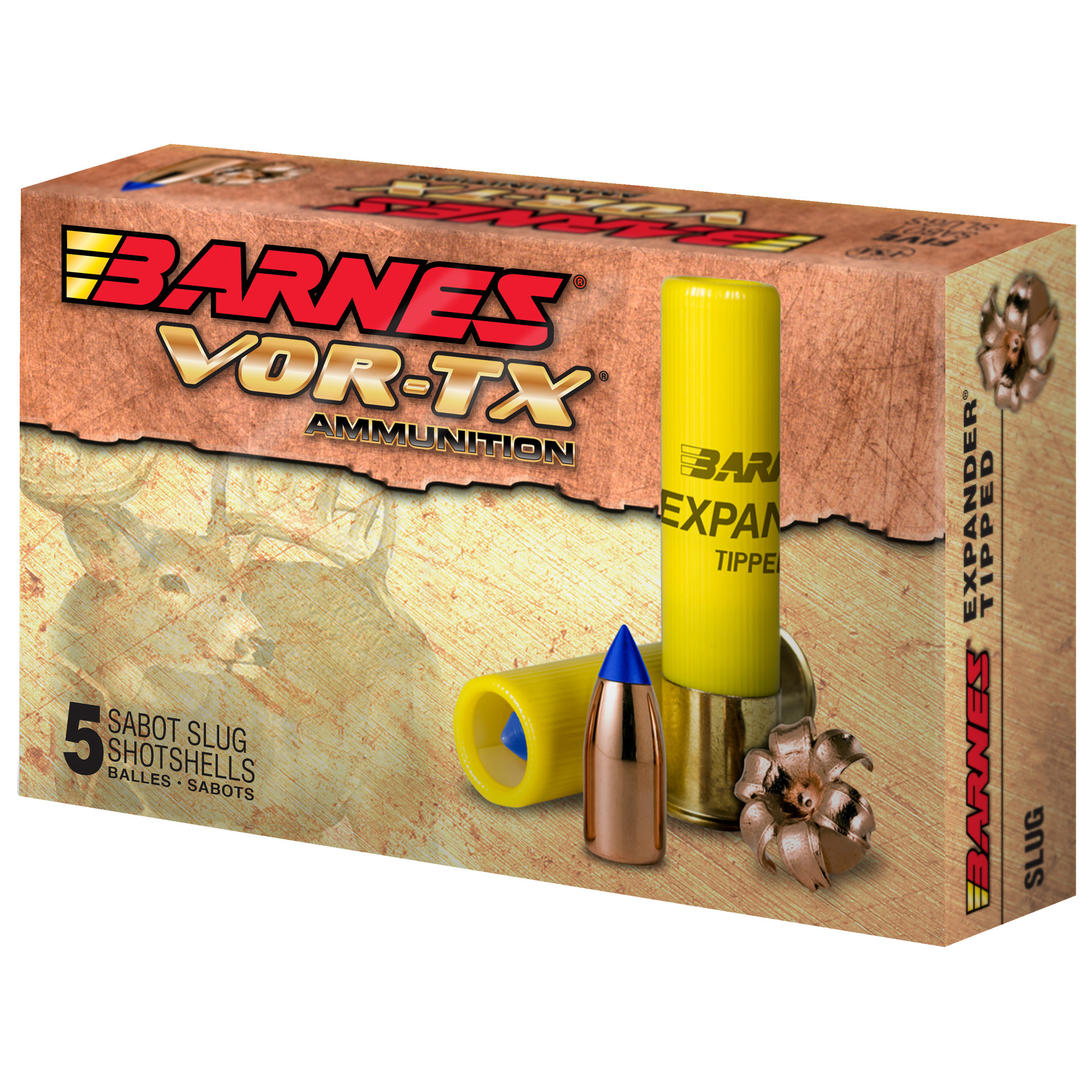 Barnes VOR-TX 20 Gauge 3″ 250 Grain 5/100 bulk ammo product image