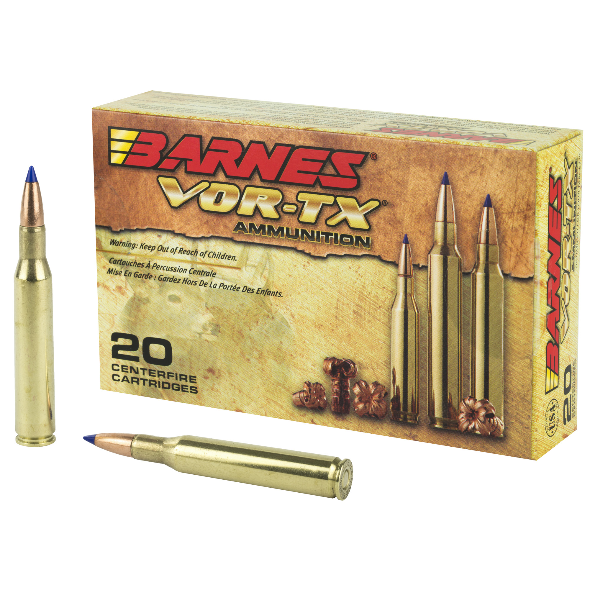 Barnes VOR-TX 270win 130 Grain TTSX BT bulk ammo product image