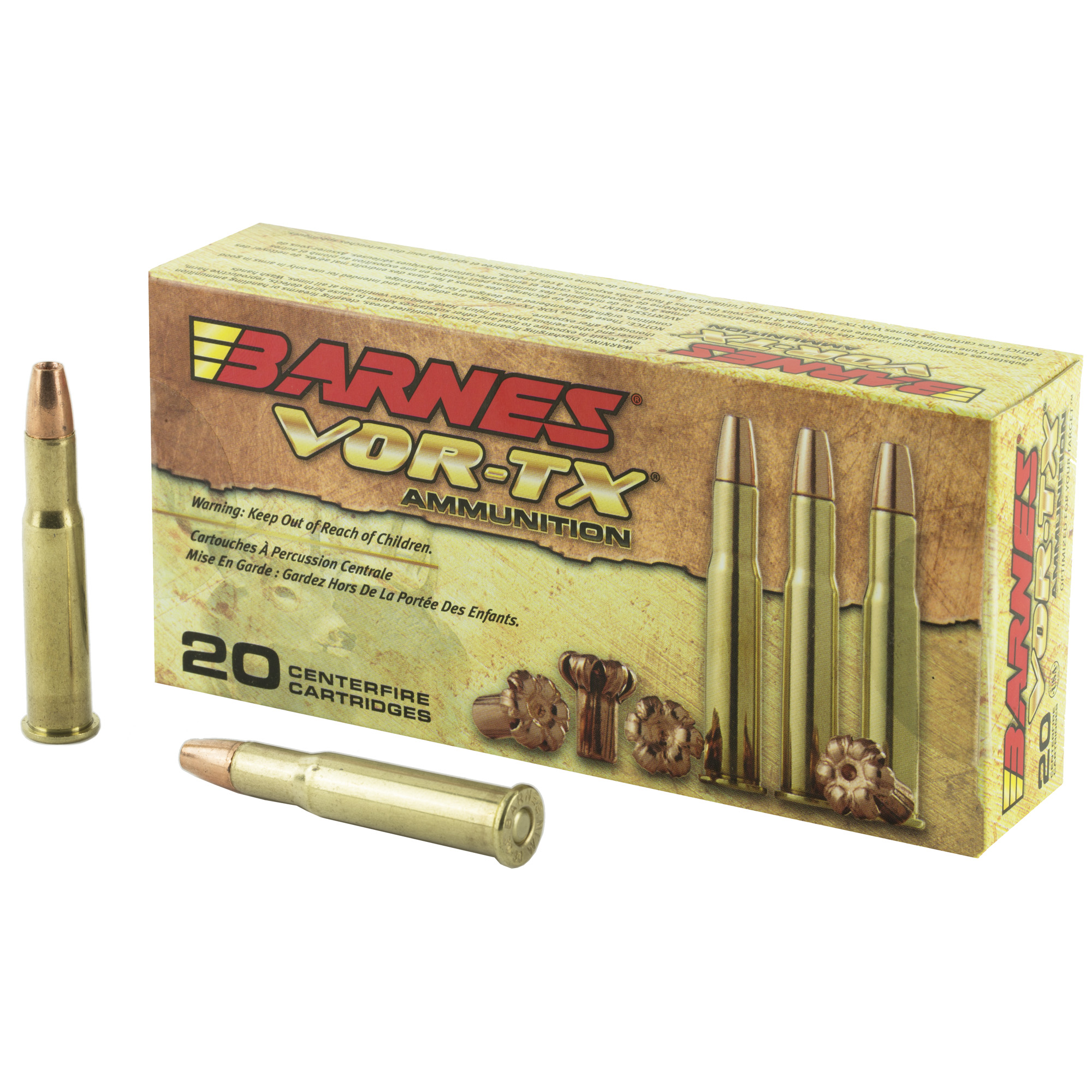 Barnes VOR-TX 30-30 150 Grain TSX FN 20/ bulk ammo product image