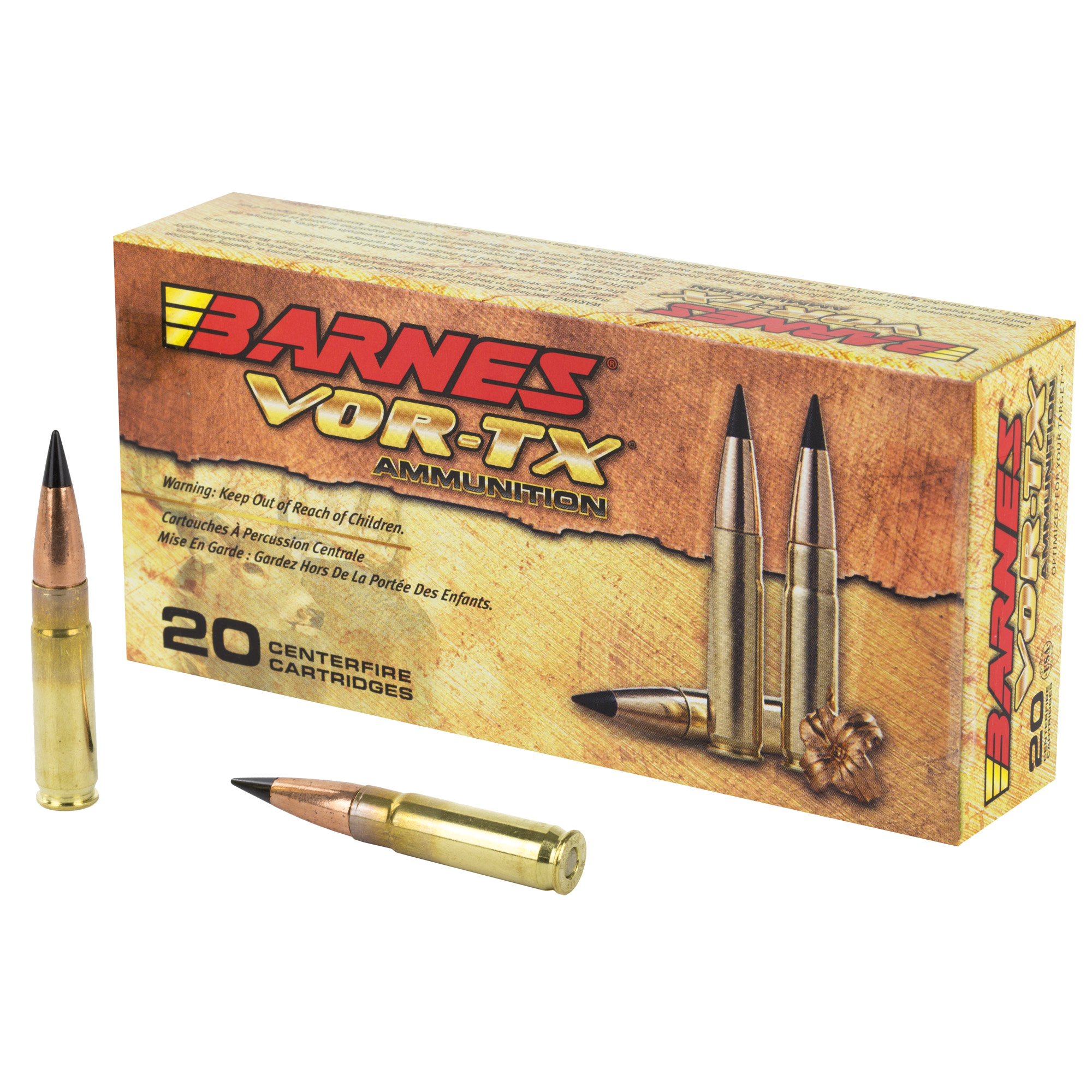 Barnes VOR-TX 300 BLK 110 Grain TTSX FB bulk ammo product image
