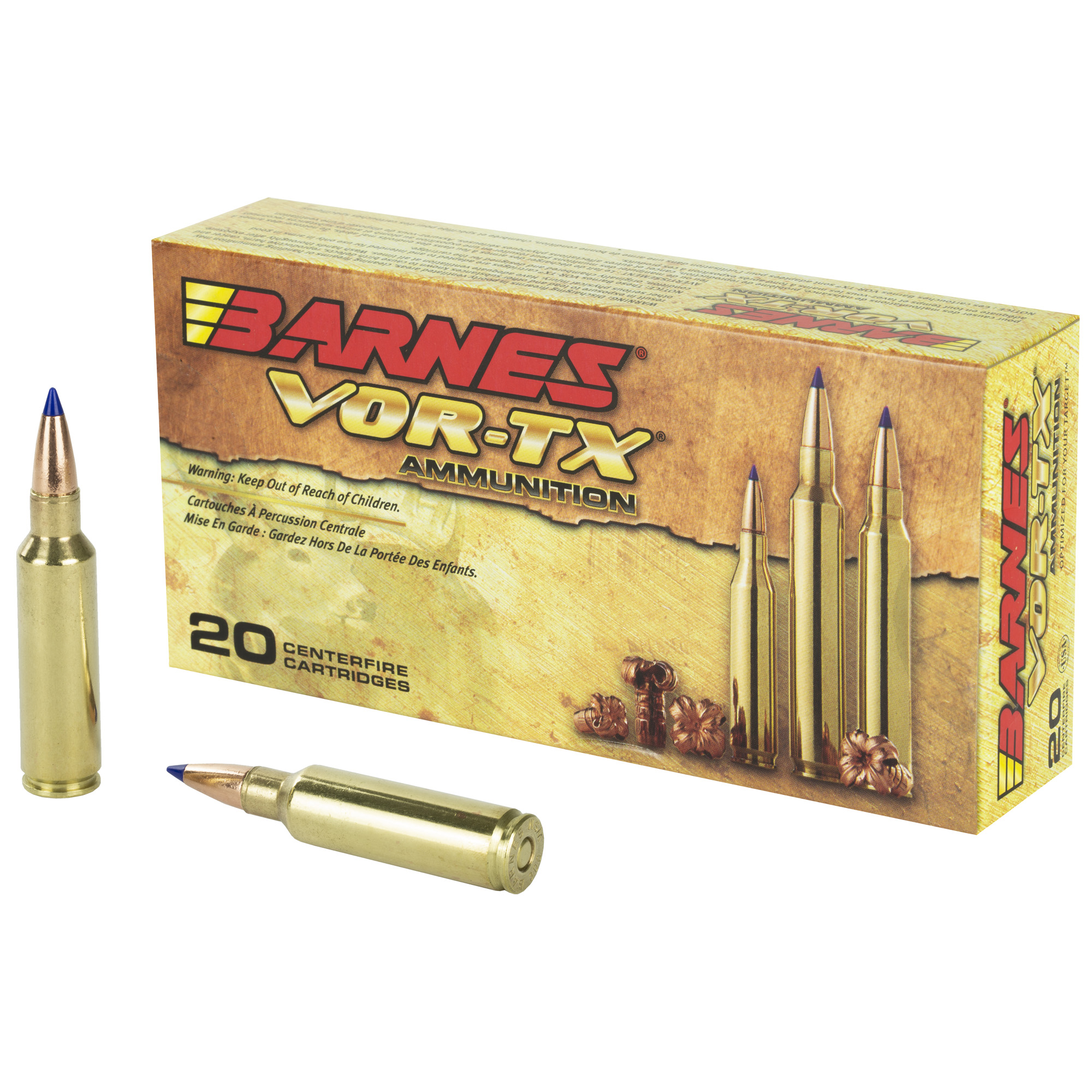 Barnes VOR-TX 300wsm 165 Grain TTSX BT bulk ammo product image