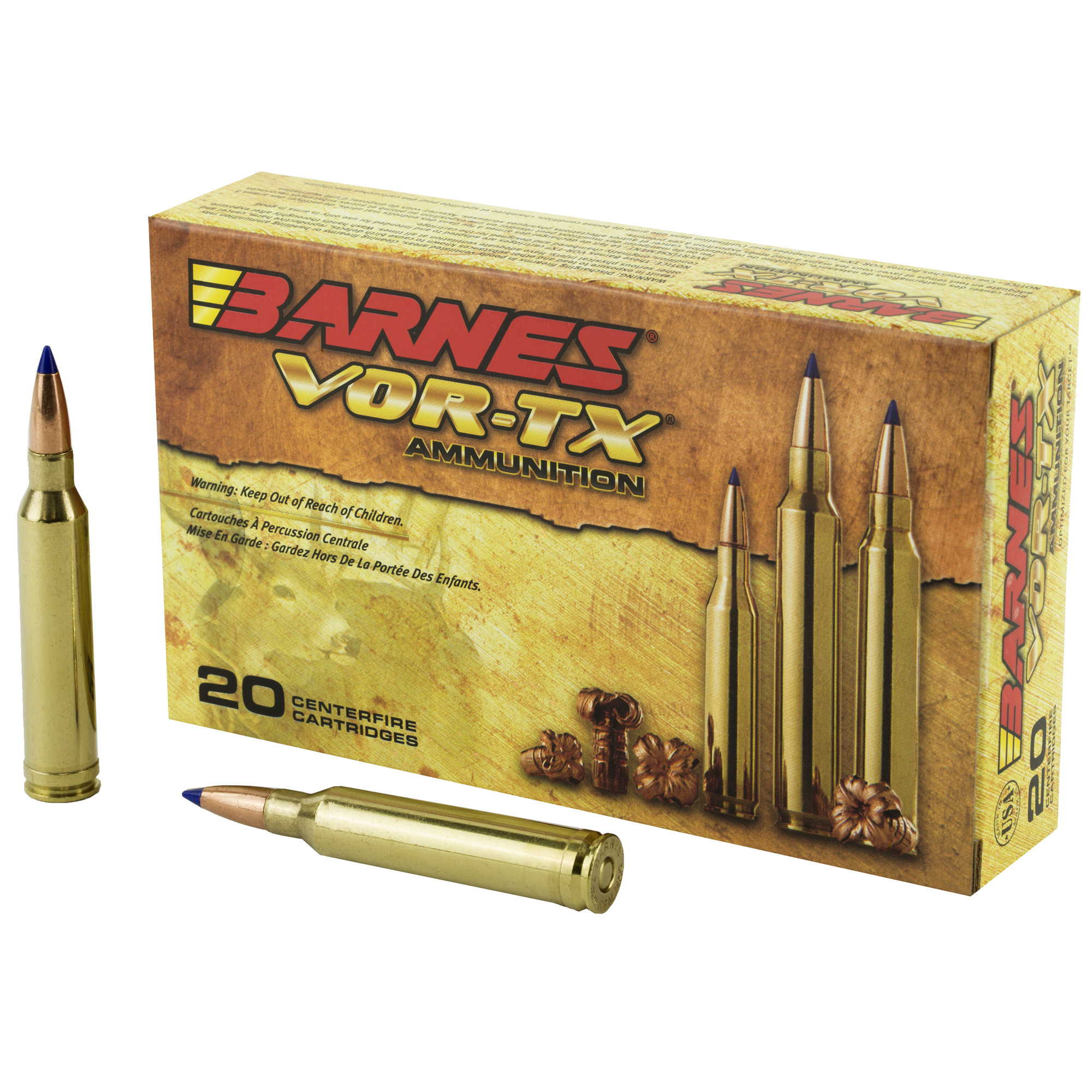 Barnes VOR-TX 7mm 140 Grain TTSX 20/200 bulk ammo product image