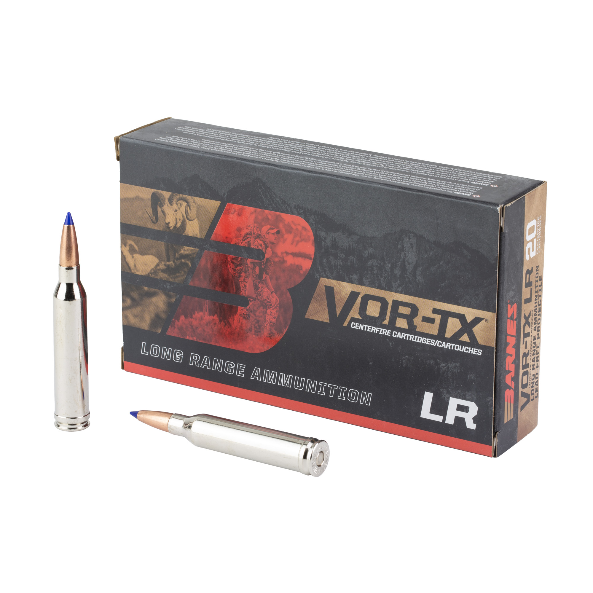 Barnes VOR-TX LR 7mmrem 139 Grain 20/200 bulk ammo product image