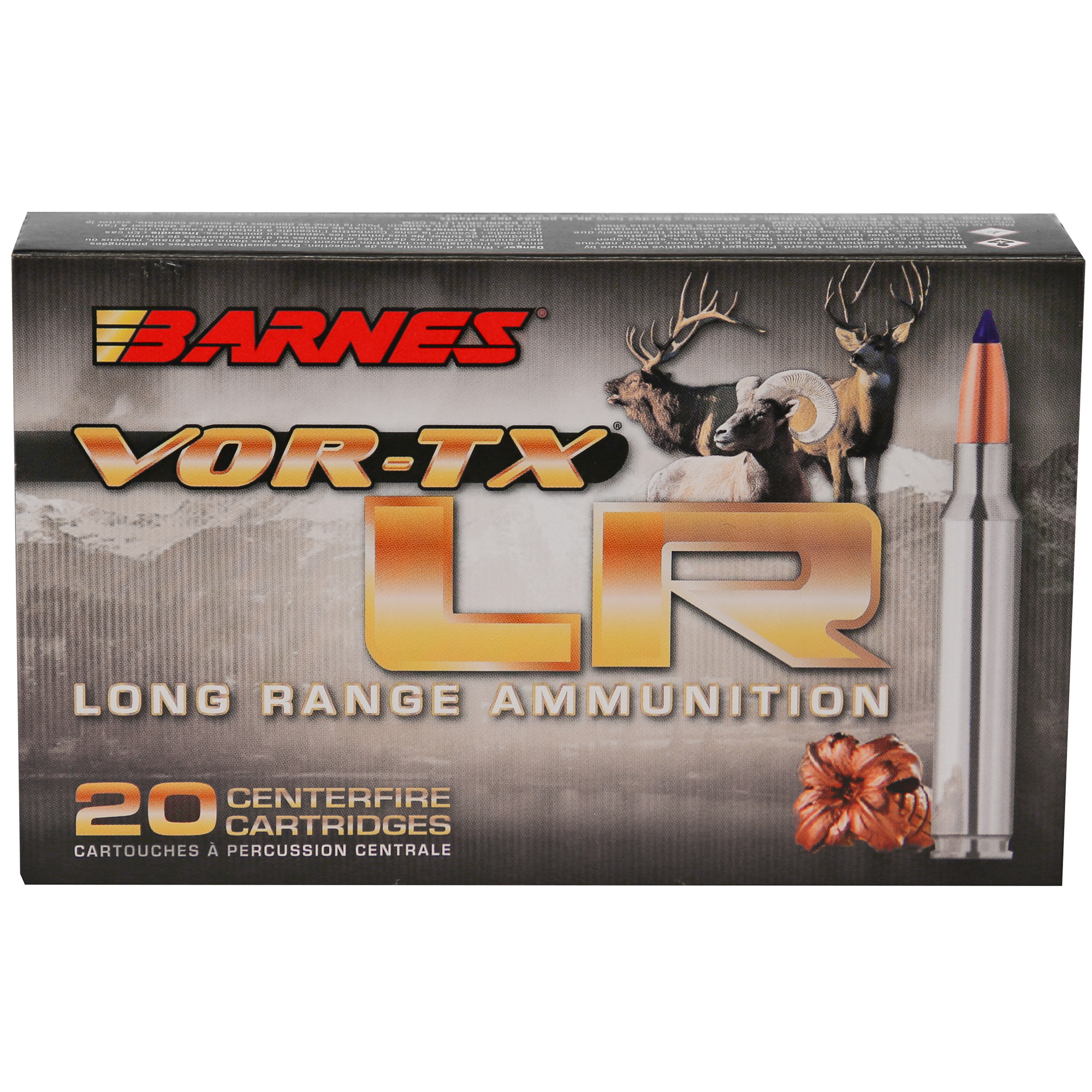 Barnes VOR-TX Lr6.5 PRC 127 Grain LRX BT bulk ammo product image