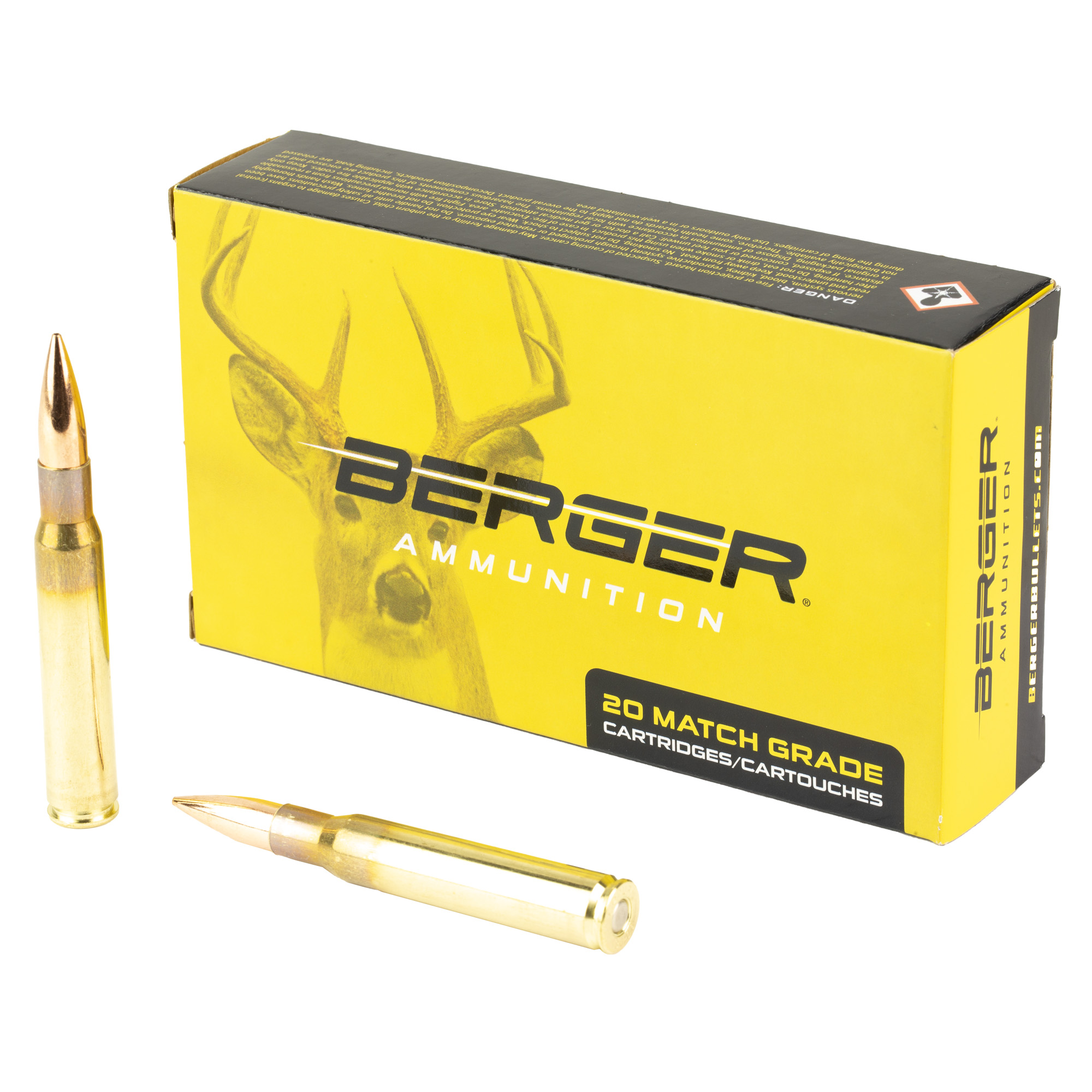 Berger Clas Hnt .30-06 168 Grain 20/200 bulk ammo product image