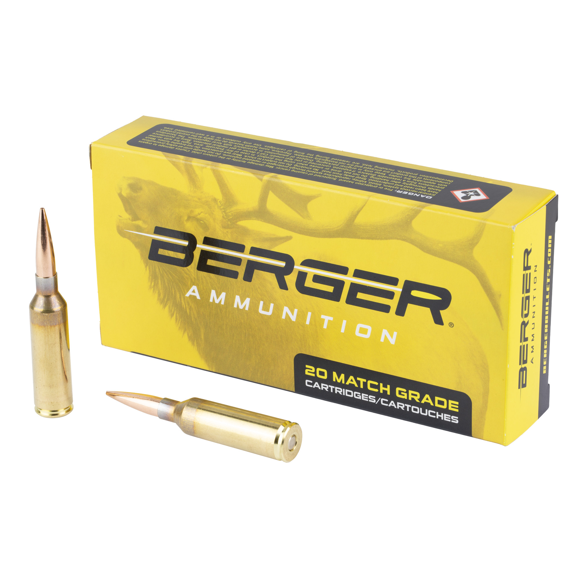 Berger Elite Hnt 6.5 PRC 140 Grain 20/200 bulk ammo product image