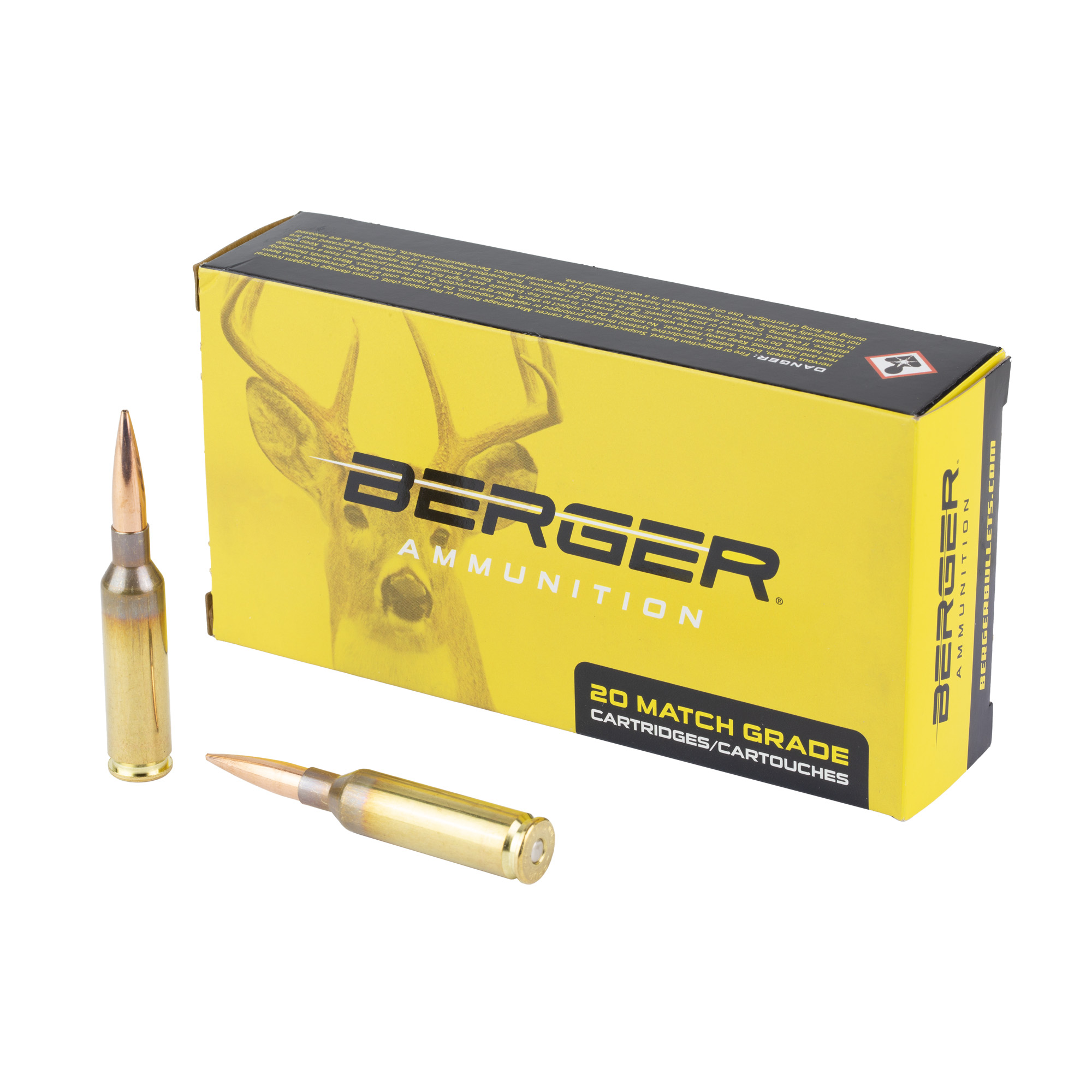 Berger Elite Hnt 6mm Cm 108 Grain 20/200 bulk ammo product image