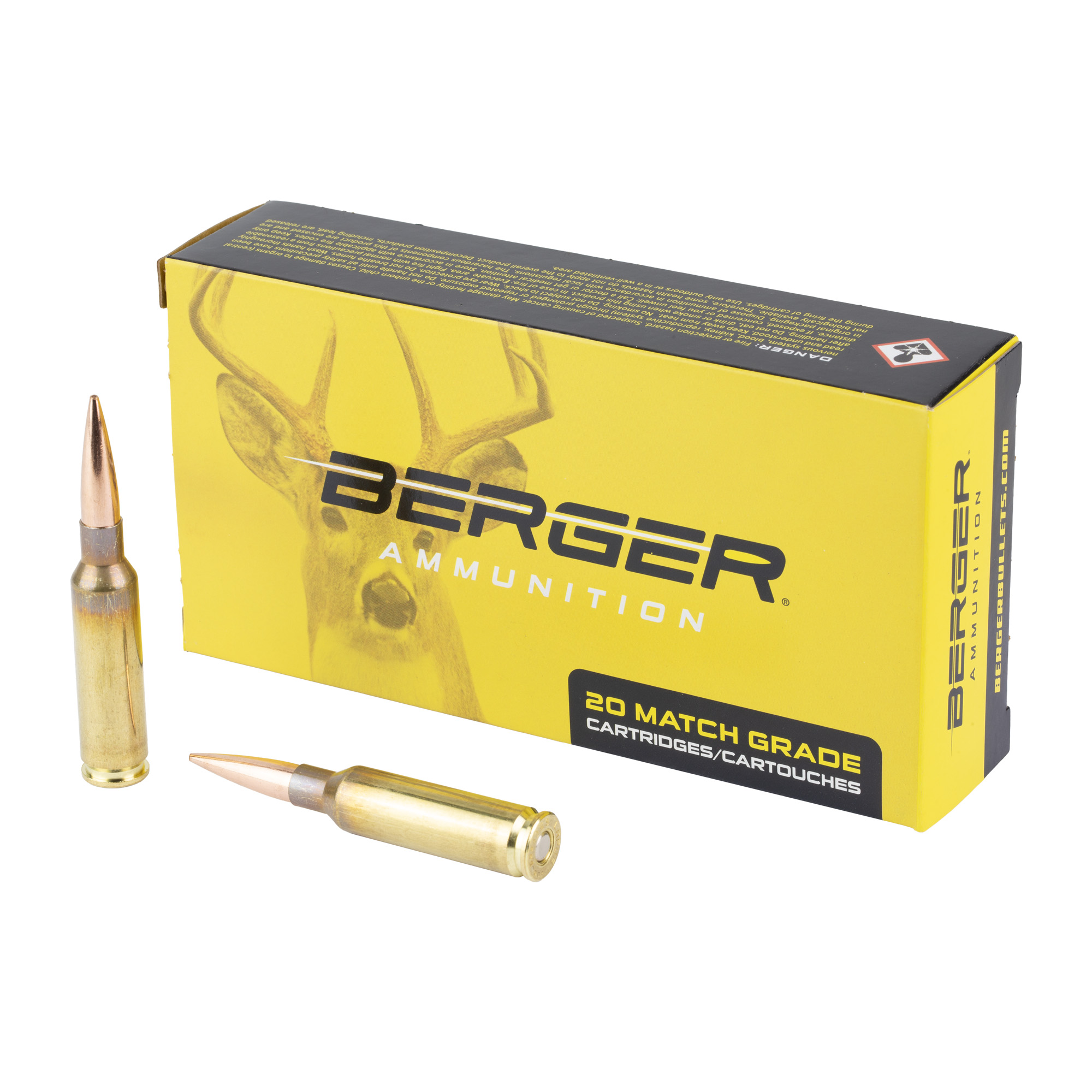 Berger Elite Hntr 6.5cm 156 Grain 20/200 bulk ammo product image