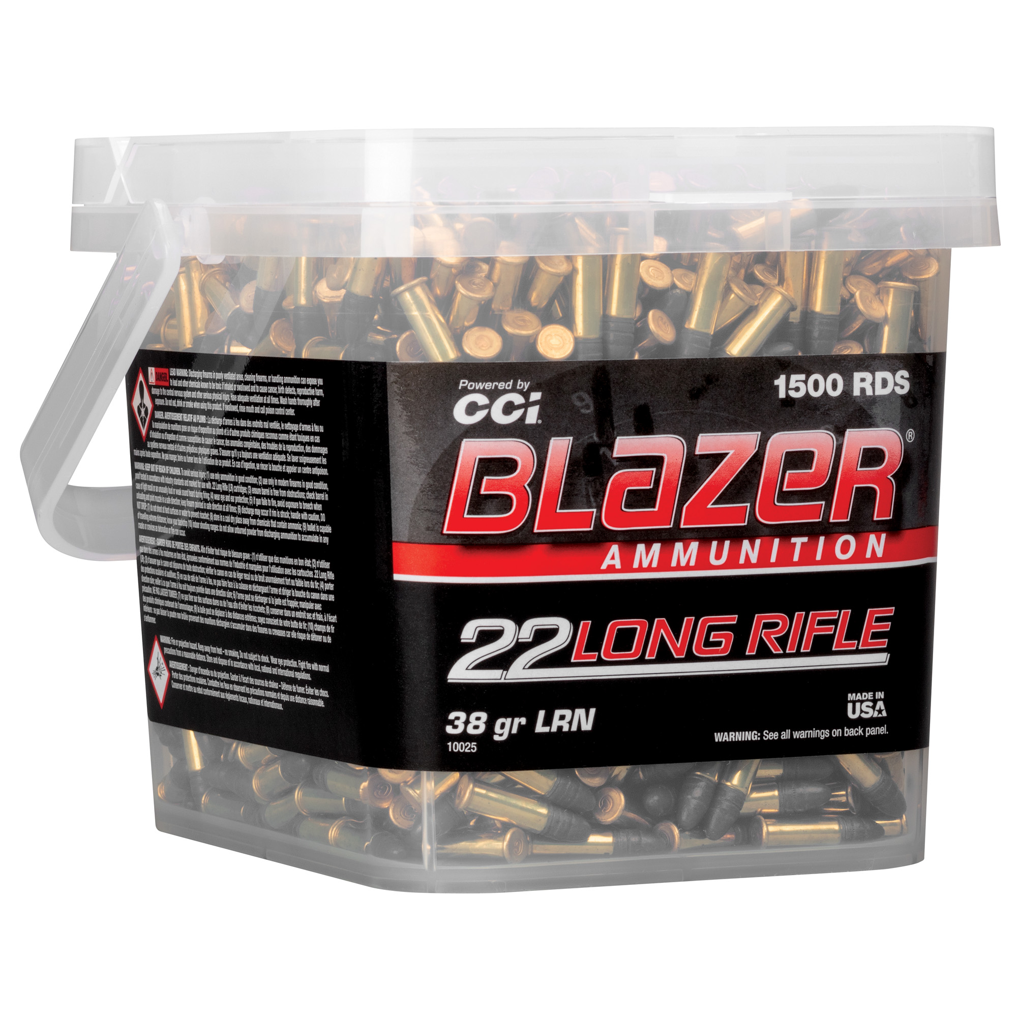 Blazer 22 LR 38 Grain 1500c Bkt 1500/3000 bulk ammo product image