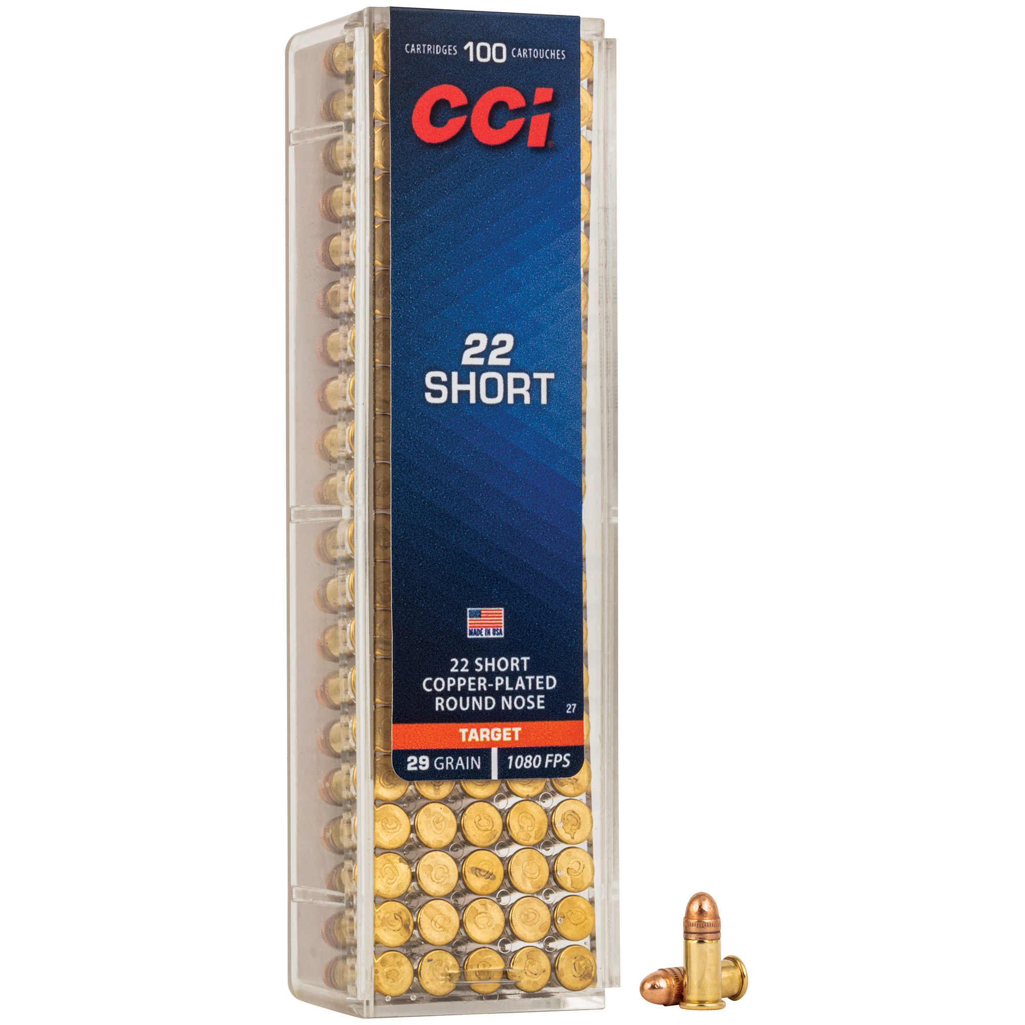CCI 22 Short Ammo 100/5000 bulk ammo product image