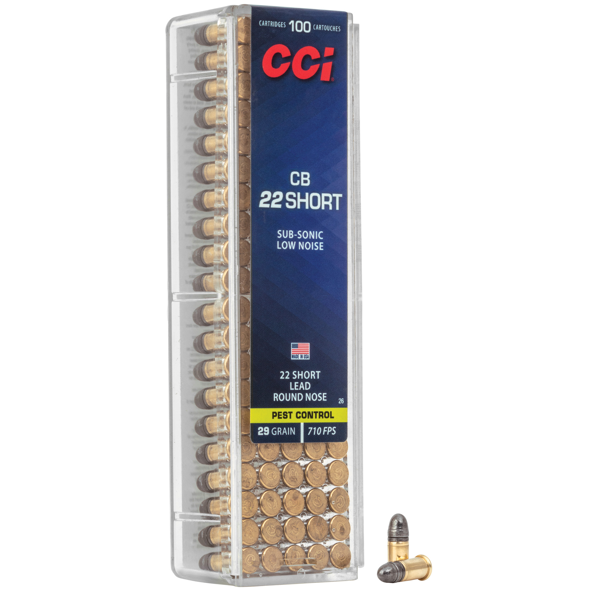 CCI 22 Short Cb 100/5000 bulk ammo product image