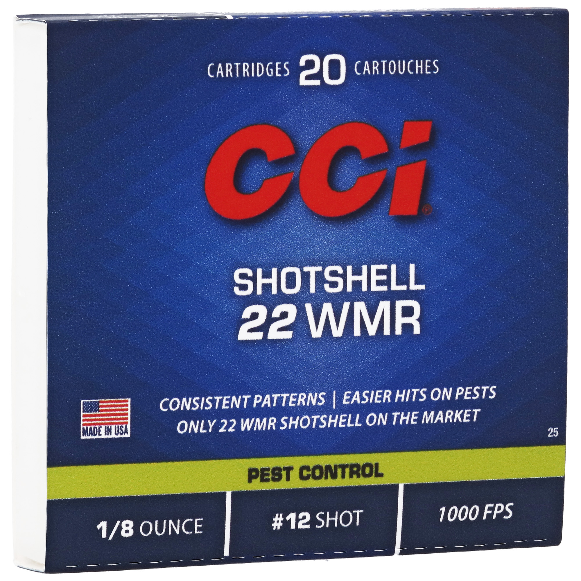 CCI 22 WMR Shotshell 20/2000 bulk ammo product image