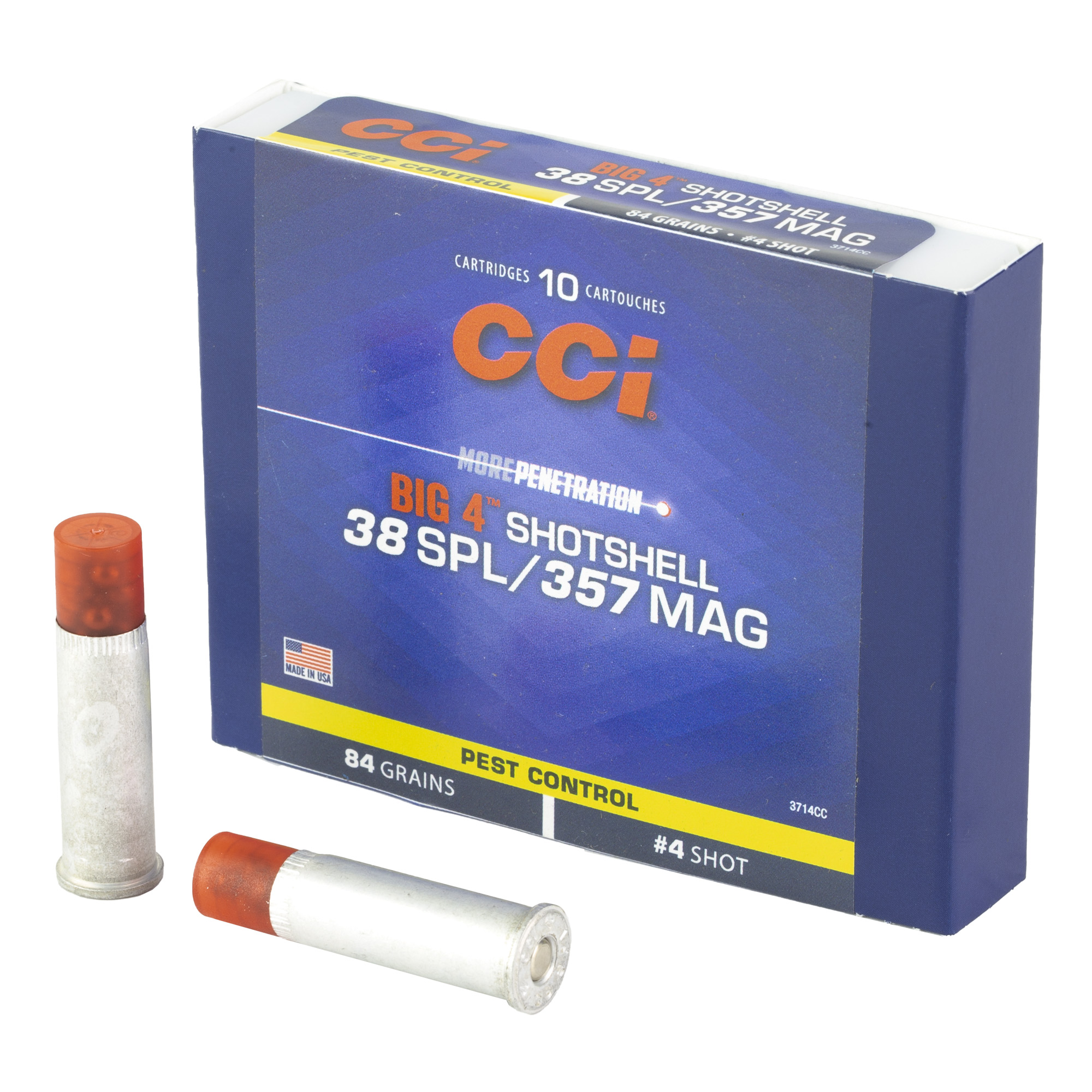 CCI 38/357 #4 Shotshell10/200 bulk ammo product image