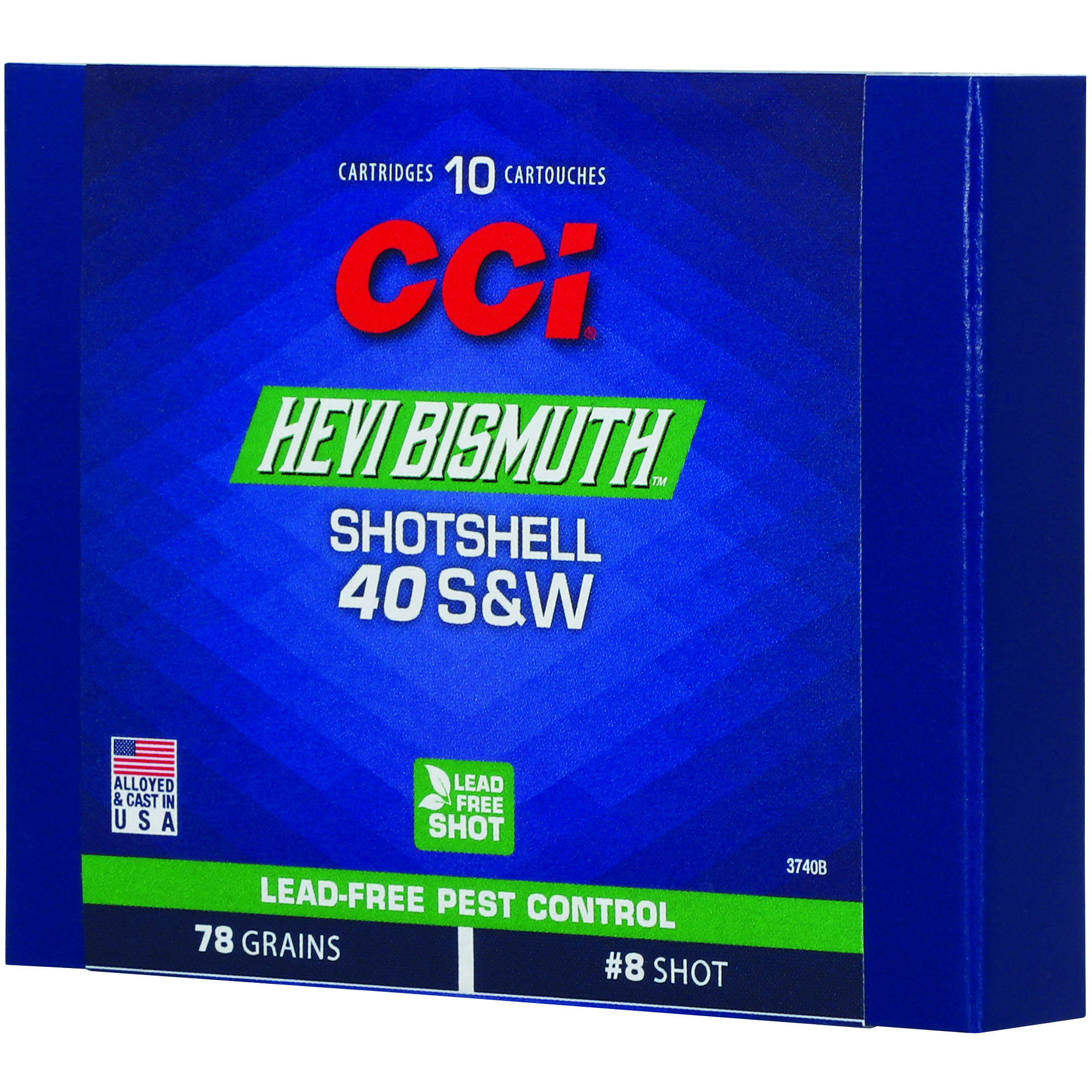 CCI 40s&w Bismuth Shotshell 10/200 bulk ammo product image