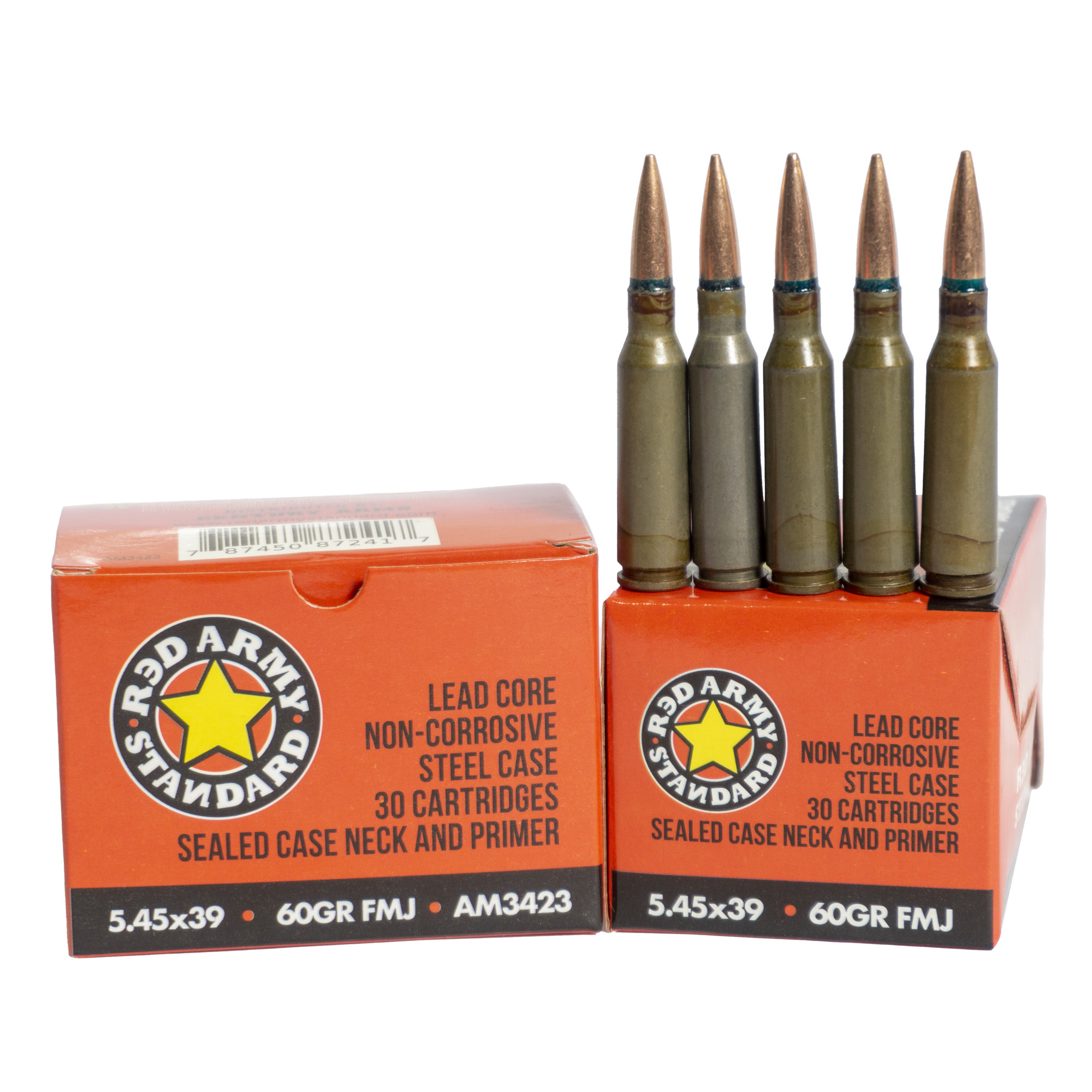 Cent Arms 5.45×39 60 Grain FMJ 30/1440 bulk ammo product image