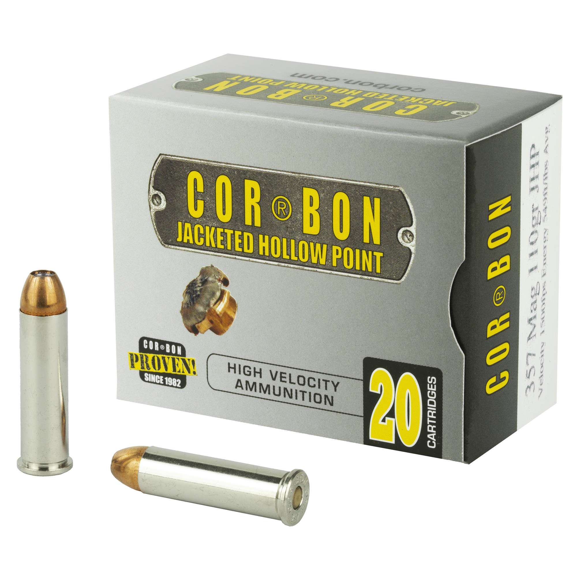 Corbon 357mag 110 Grain JHP 20/500 bulk ammo product image