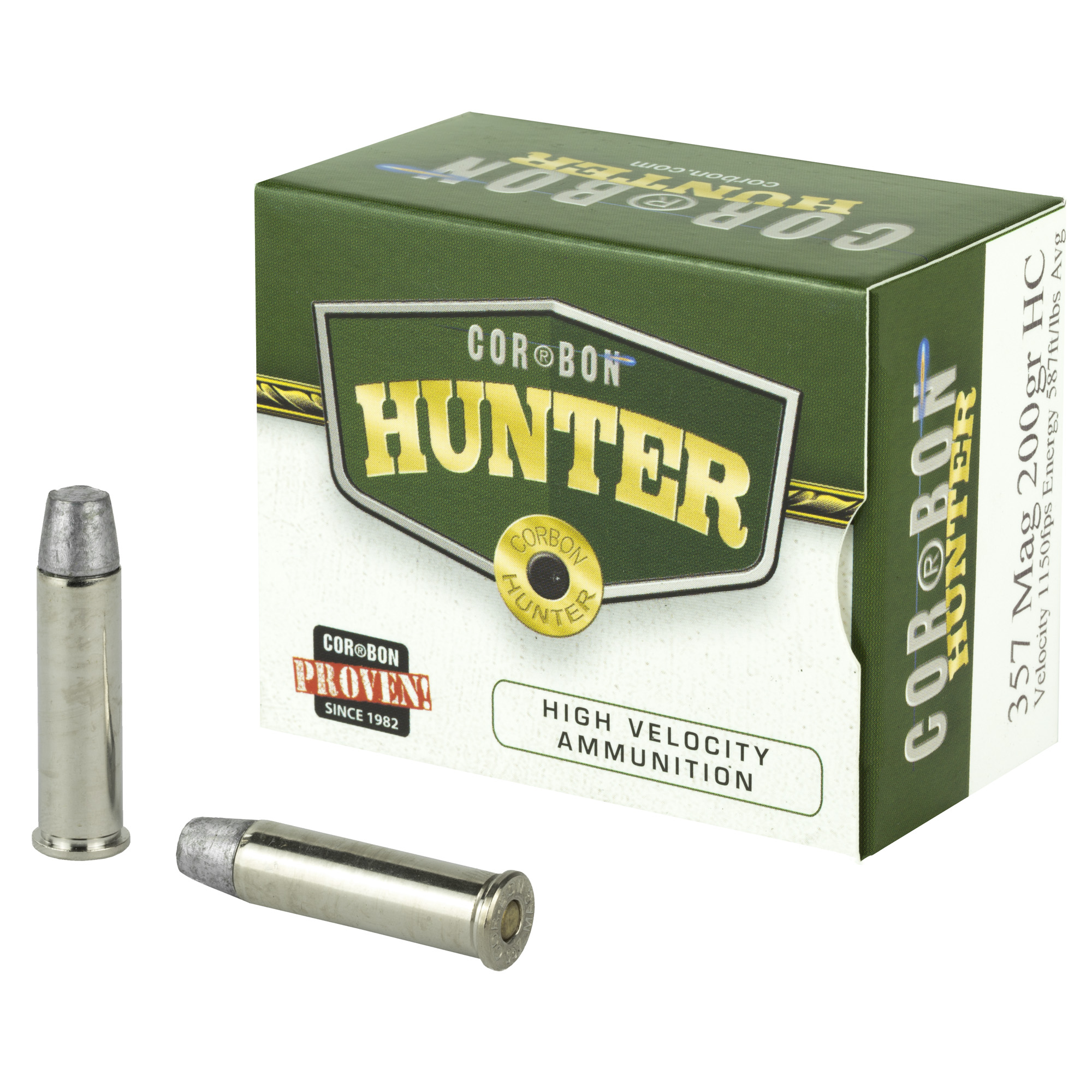 Corbon 357mag 200 Grain Hc Hunt 20/500 bulk ammo product image