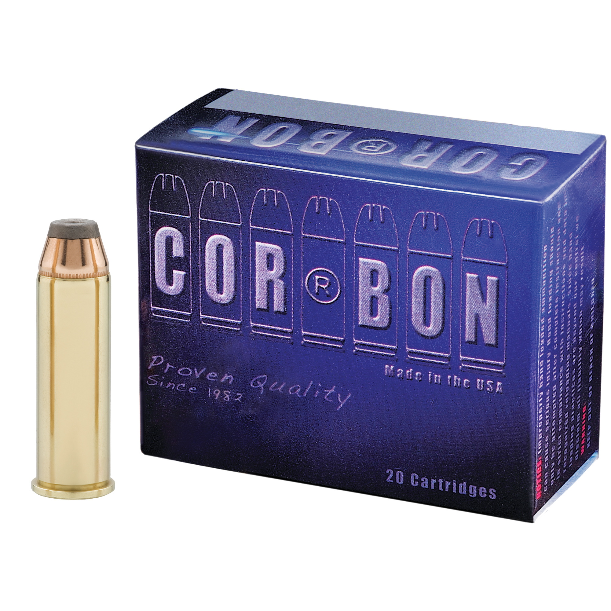 Corbon 41mag 170 Grain JHP 20/500 bulk ammo product image