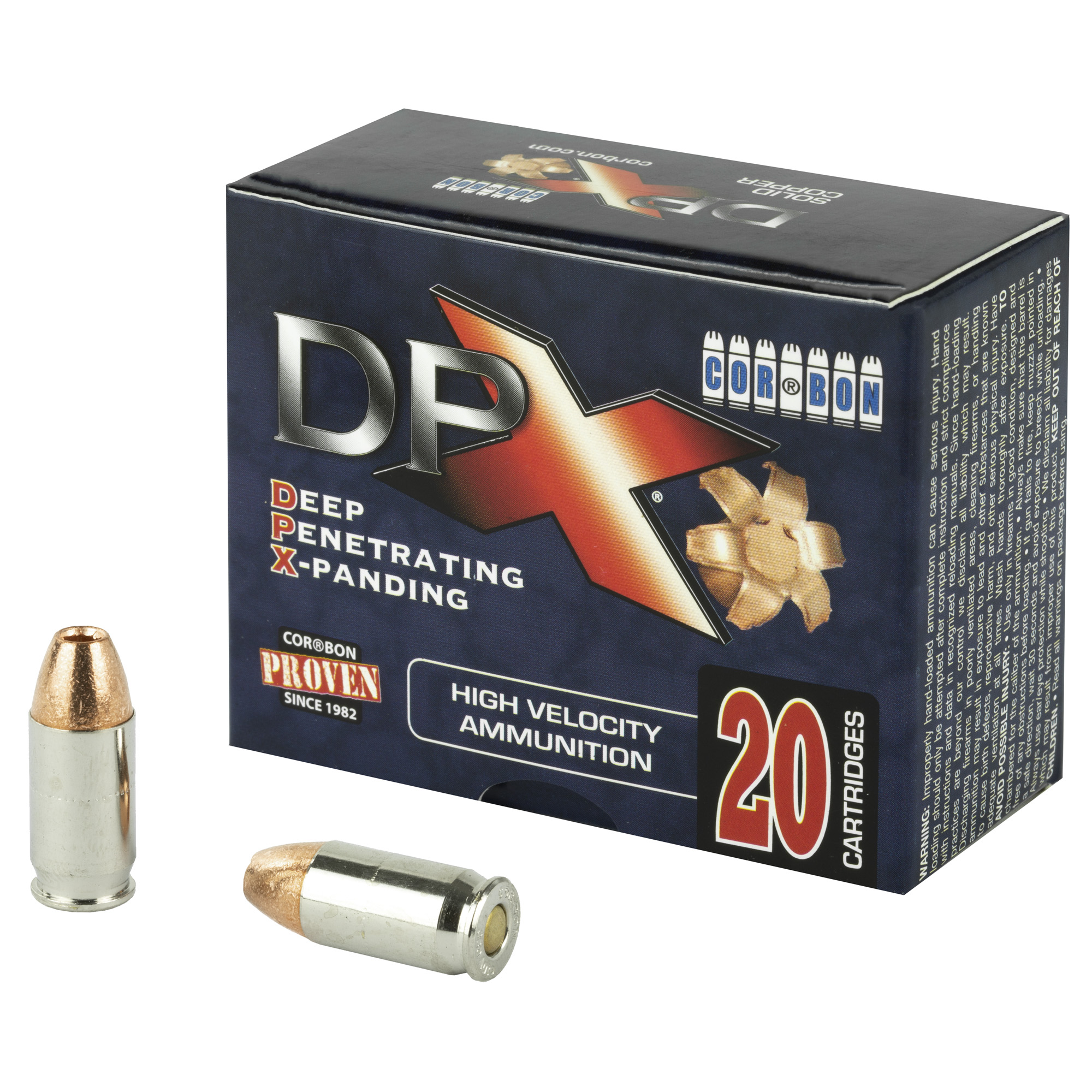 Corbon Dpx 380 ACP 80 Grain Brns X 20/500 bulk ammo product image