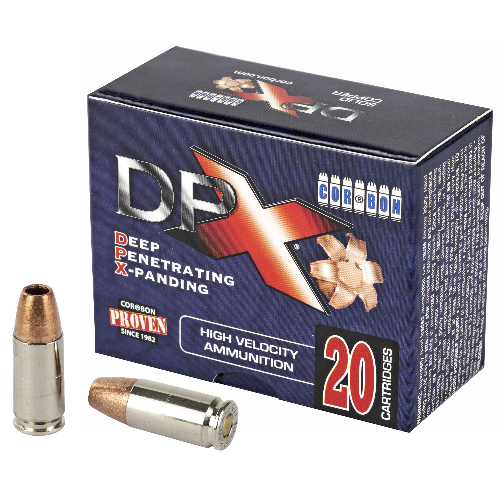 Corbon Dpx 9mm+p 115 Grain Brns X 20/500 bulk ammo product image