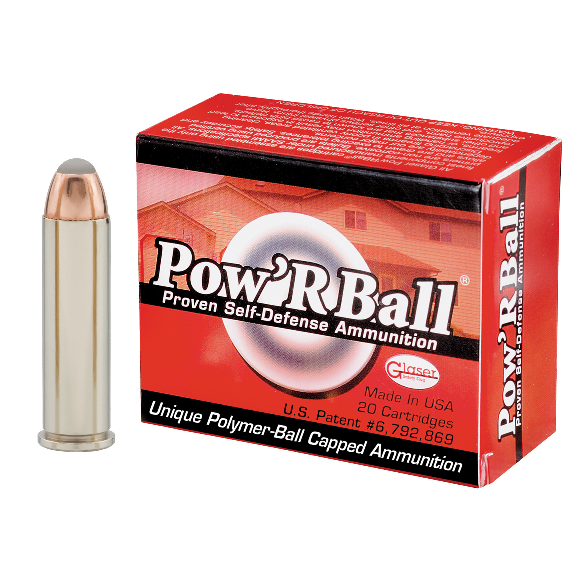 Corbon Pow’rball 357mag 100 Grain 20/500 bulk ammo product image