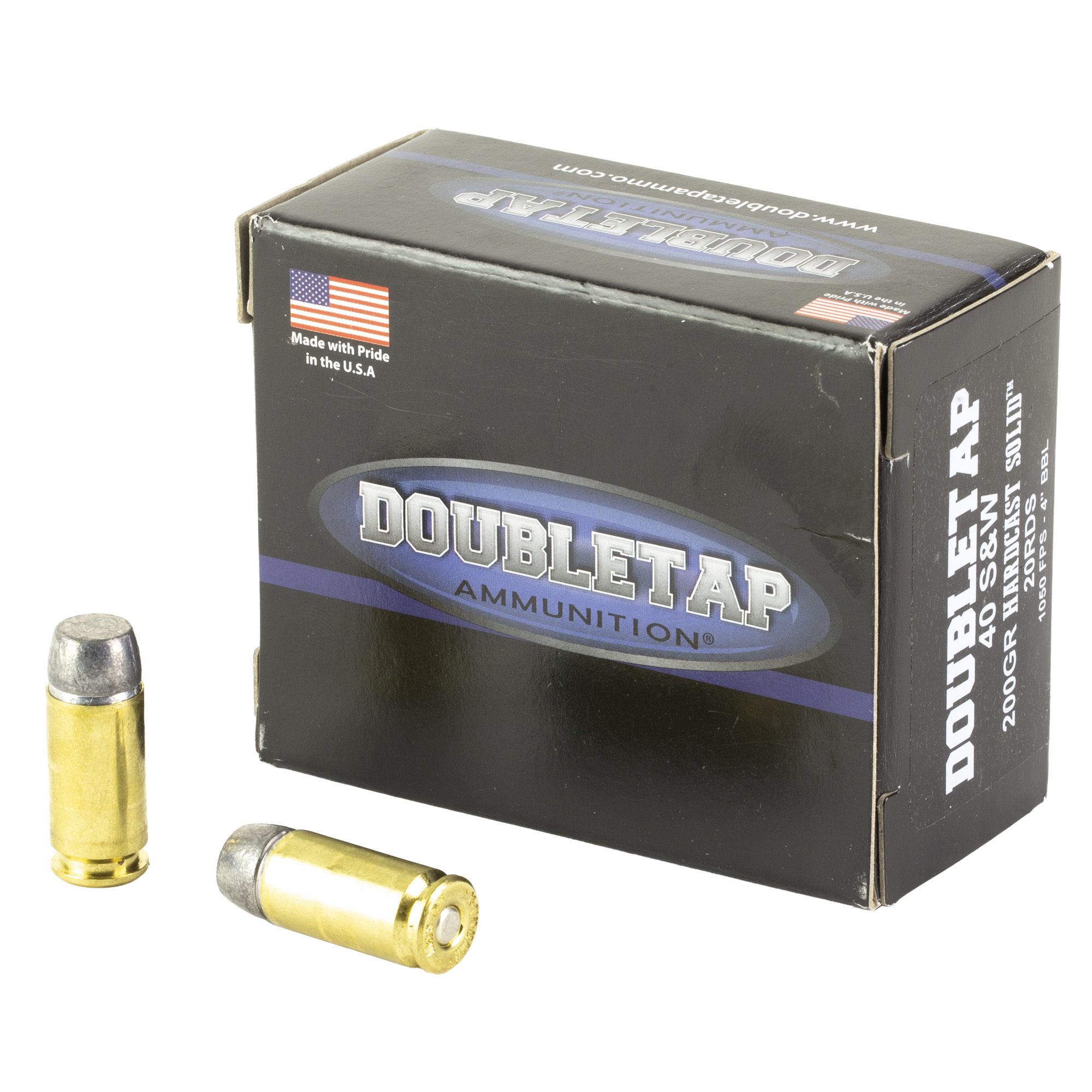 Dbltap 40s&w 200 Grain Hardcast 20/1000 bulk ammo product image