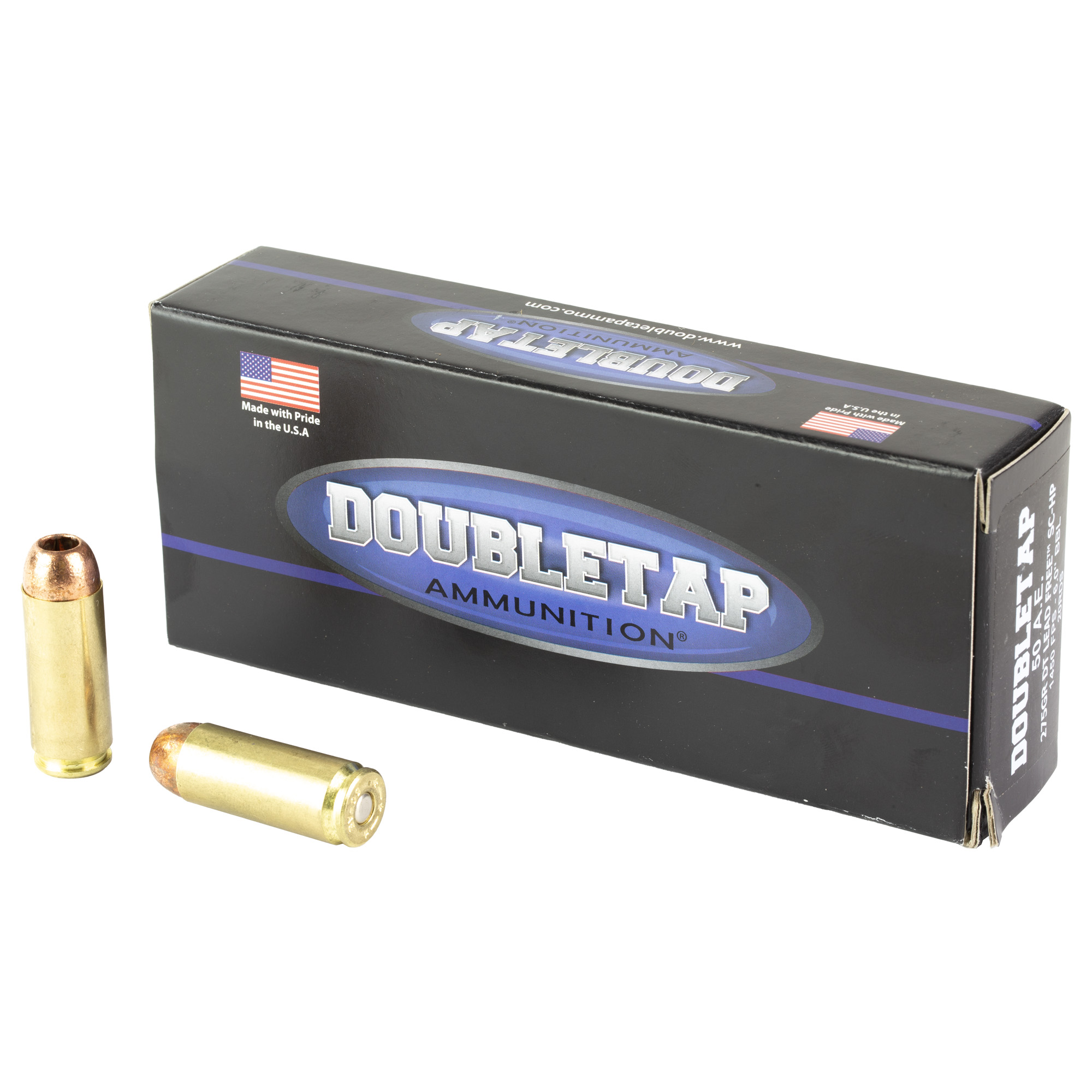 Dbltap 50ae 275 Grain LF HP 20/500 bulk ammo product image