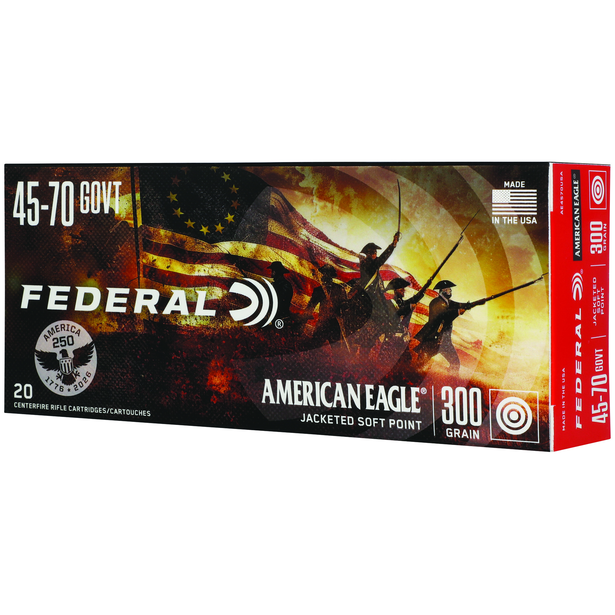 Federal 250th Anv 45-70govt 300 Grain SP bulk ammo product image