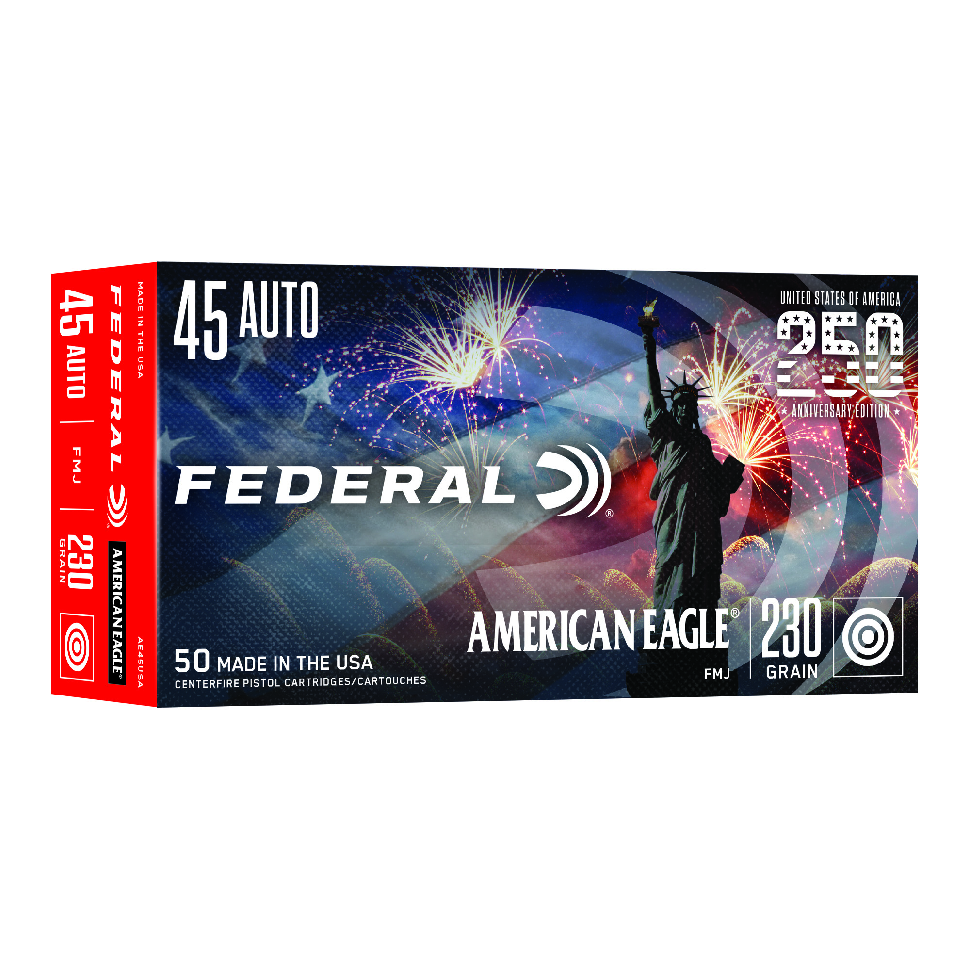 Federal 250th Anv Usa 45 ACP 230 Grain FMJ bulk ammo product image