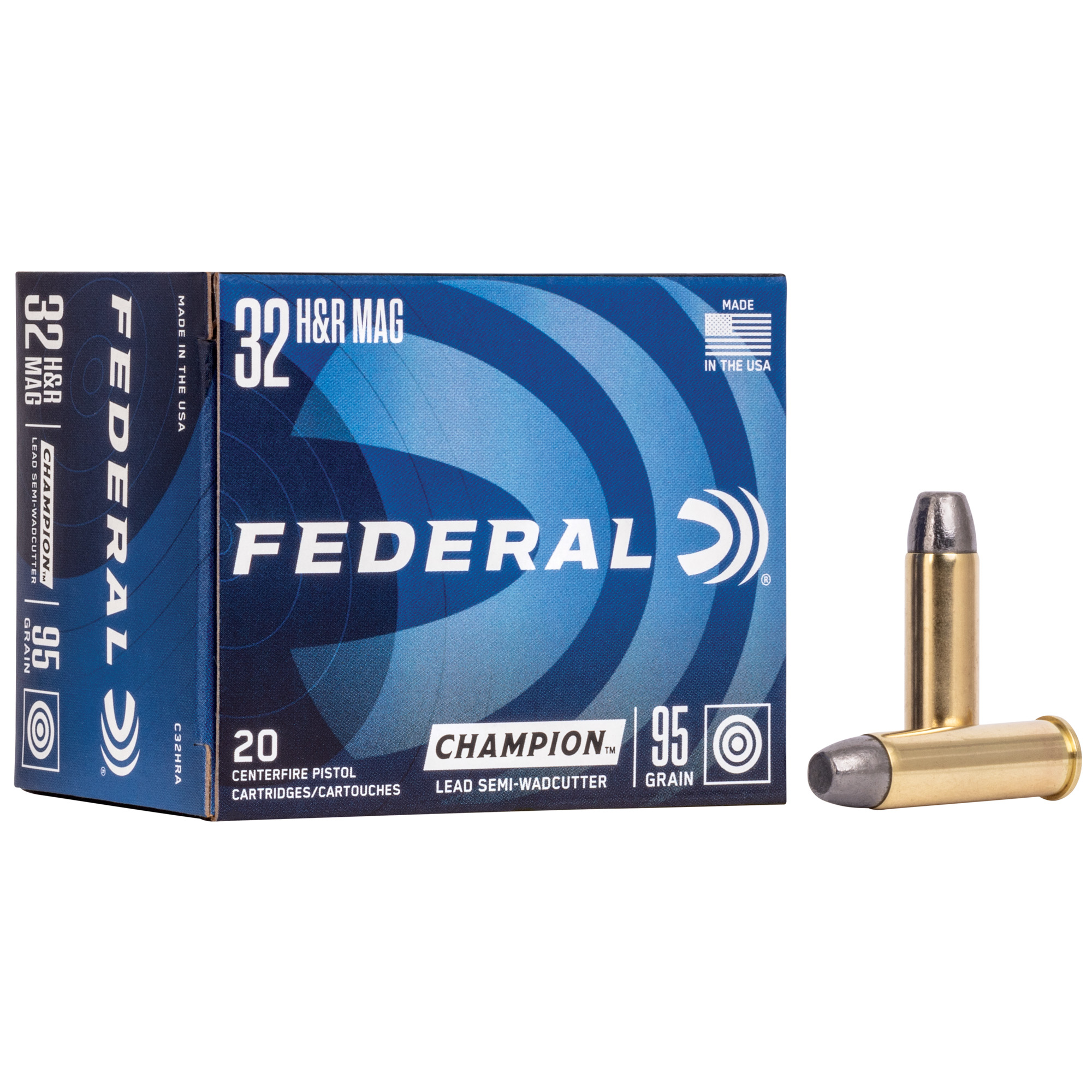 Federal Champ 32hr Mg 95 Grain Lwc 20/500 bulk ammo product image