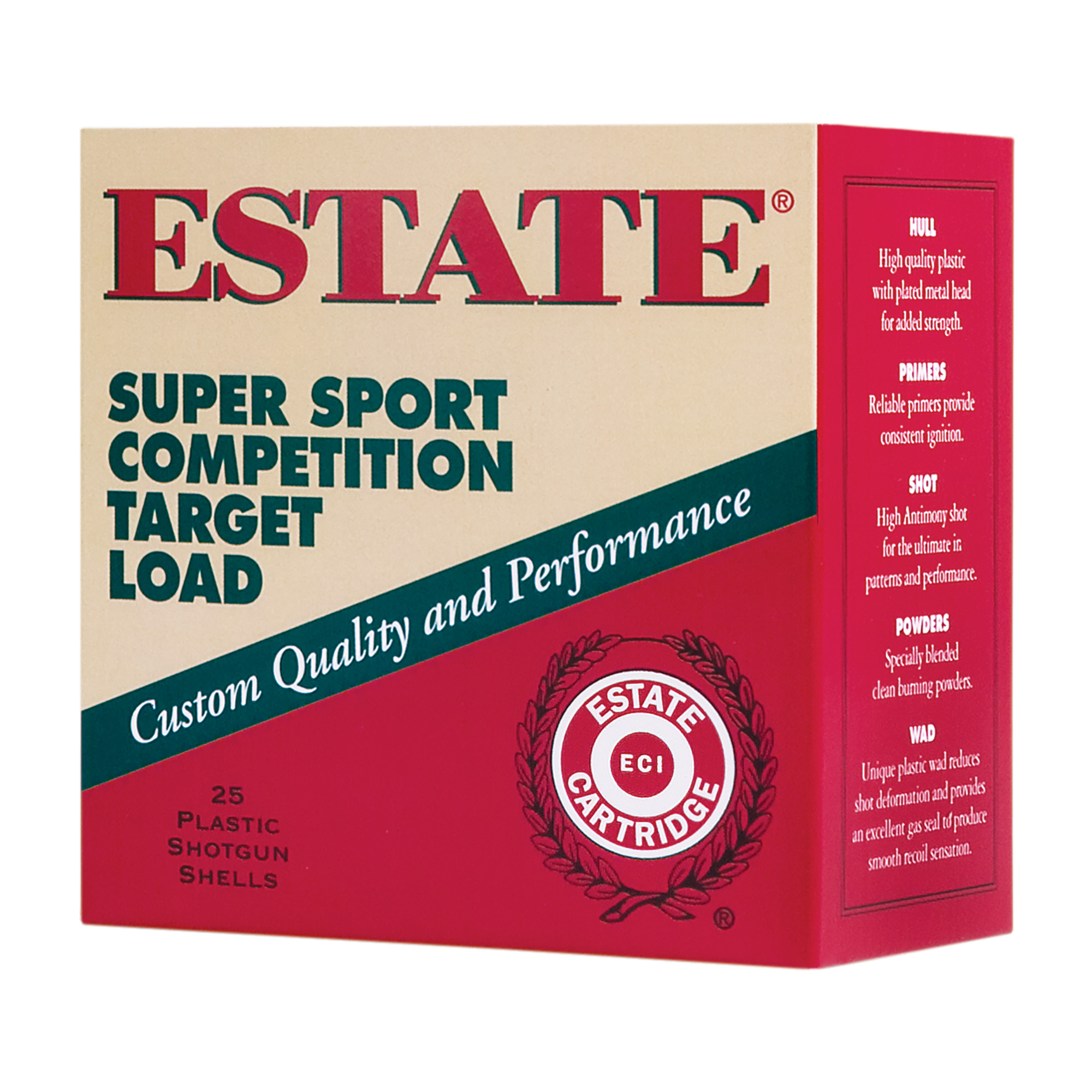 Federal Estate Ss 12 Gauge 2.75″ #7.5 25/250 bulk ammo product image
