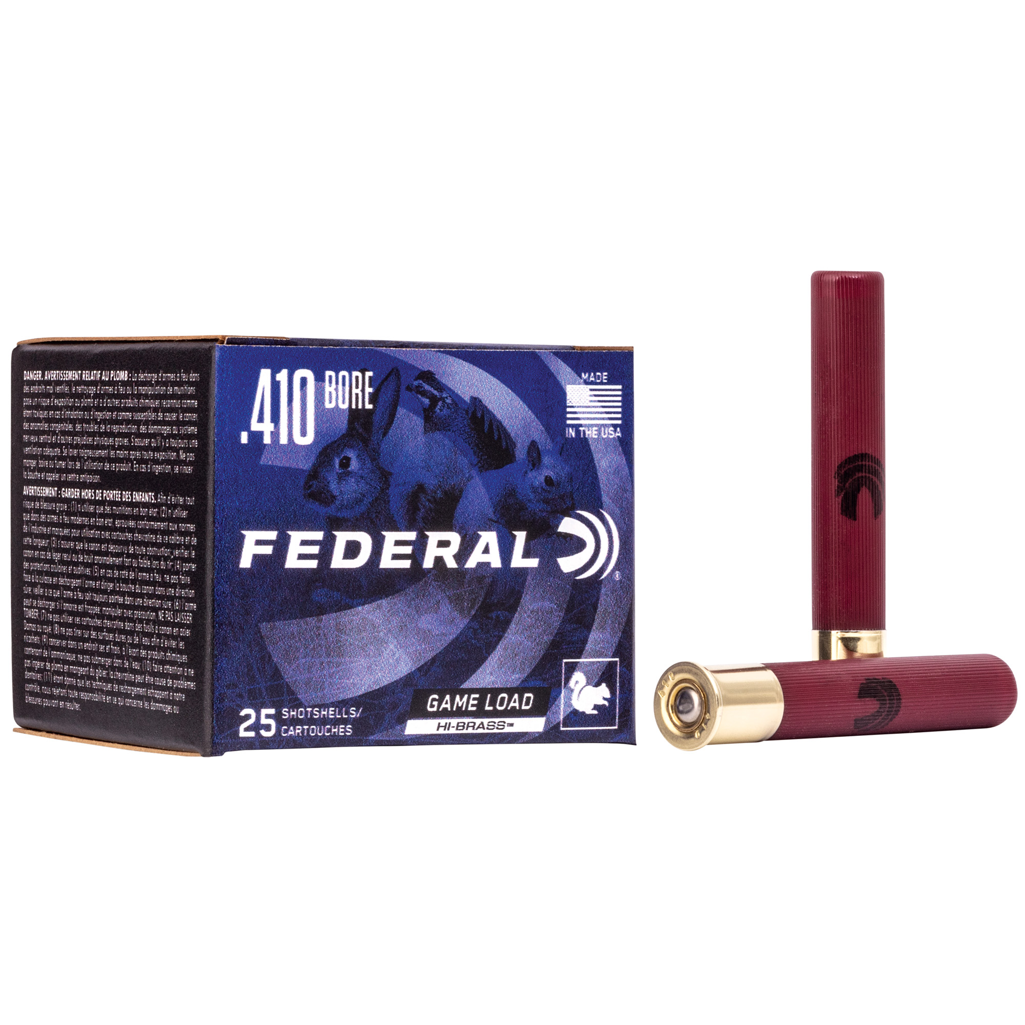 Federal Game Load Hi-Br 410 3″ #6 25/ bulk ammo product image