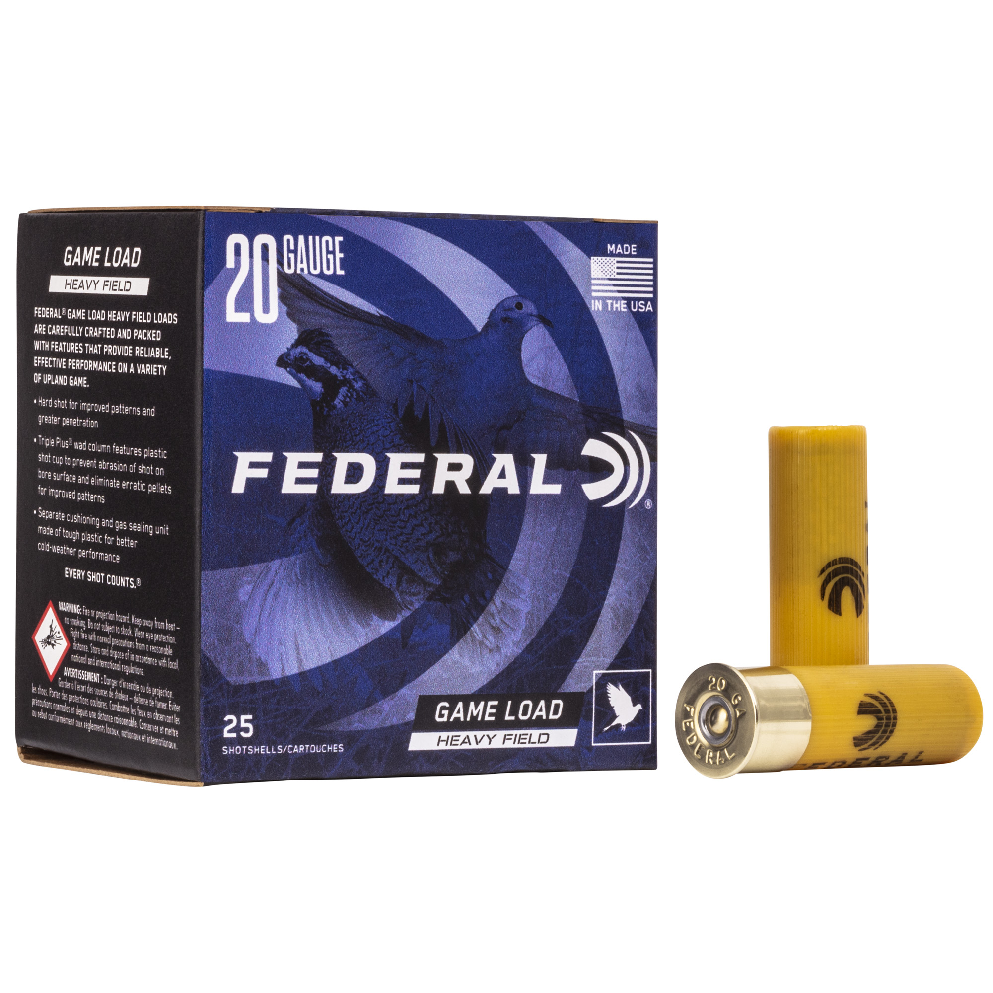Federal Gmshk 20 Gauge 2″ 3/4″ #8 25/250 bulk ammo product image