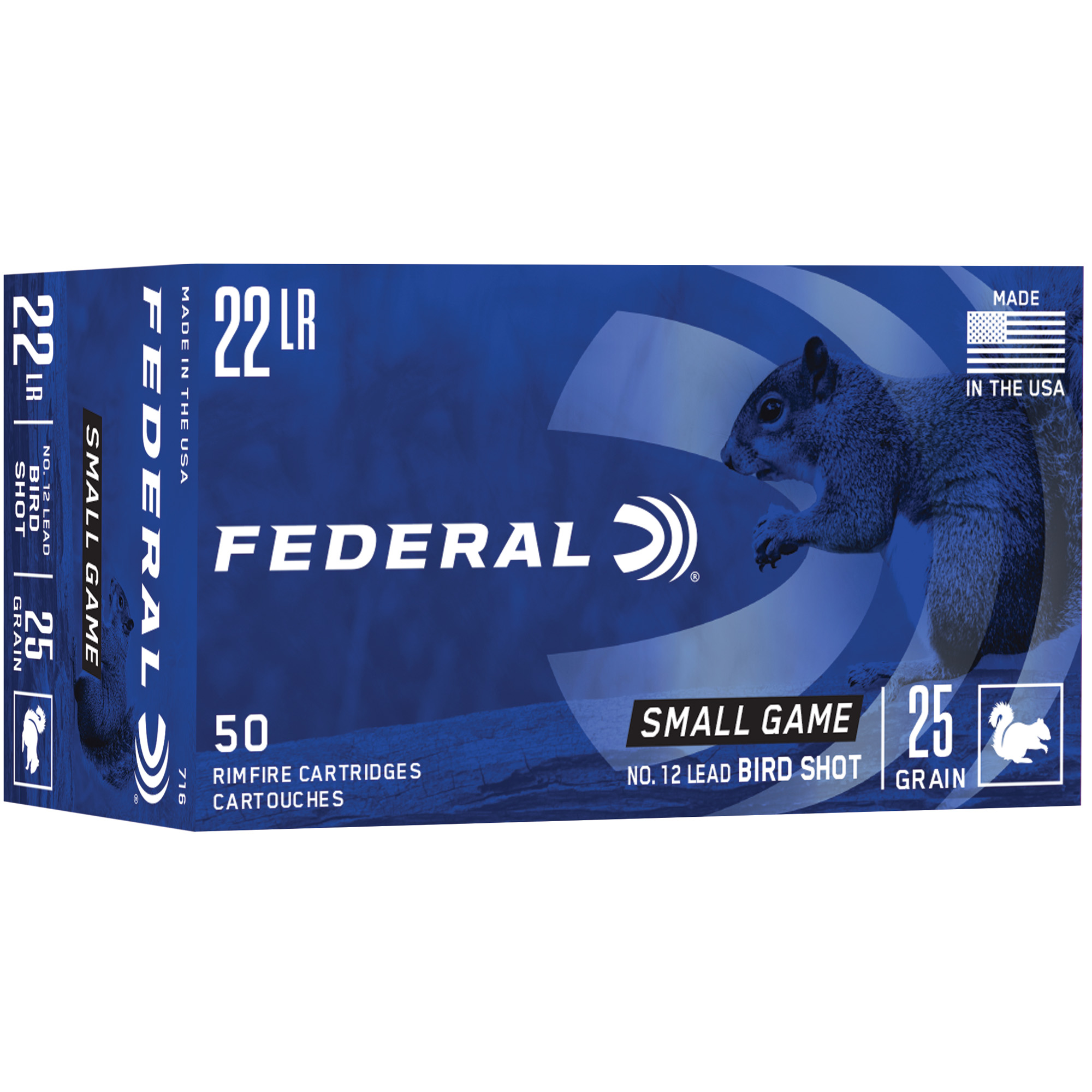 Federal Gmshk 22 LR #12 Ld Shot 50/2500 bulk ammo product image