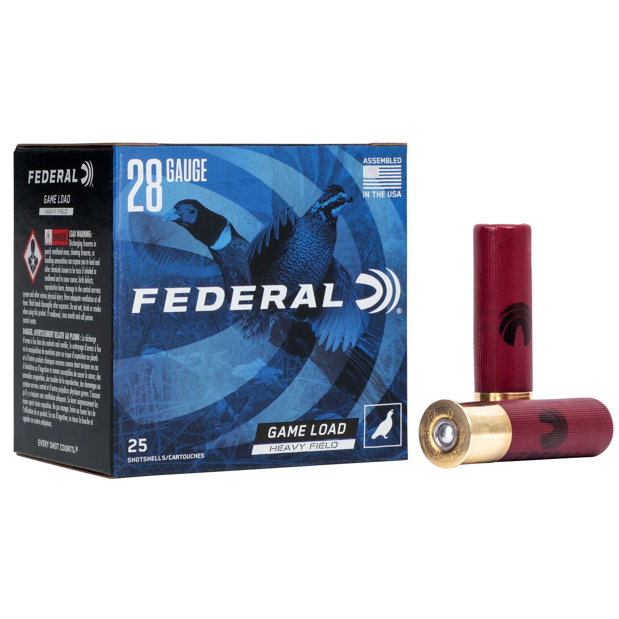 Federal Gmshk 28 Gauge 2.75″ #6 25/250 bulk ammo product image