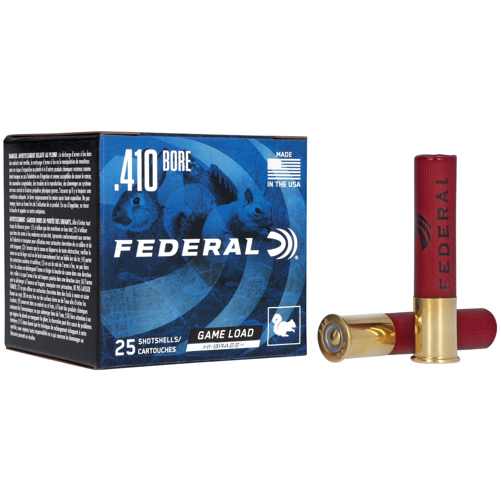 Federal Gmshk Hi Br 410 2.5 #6 25/250 bulk ammo product image