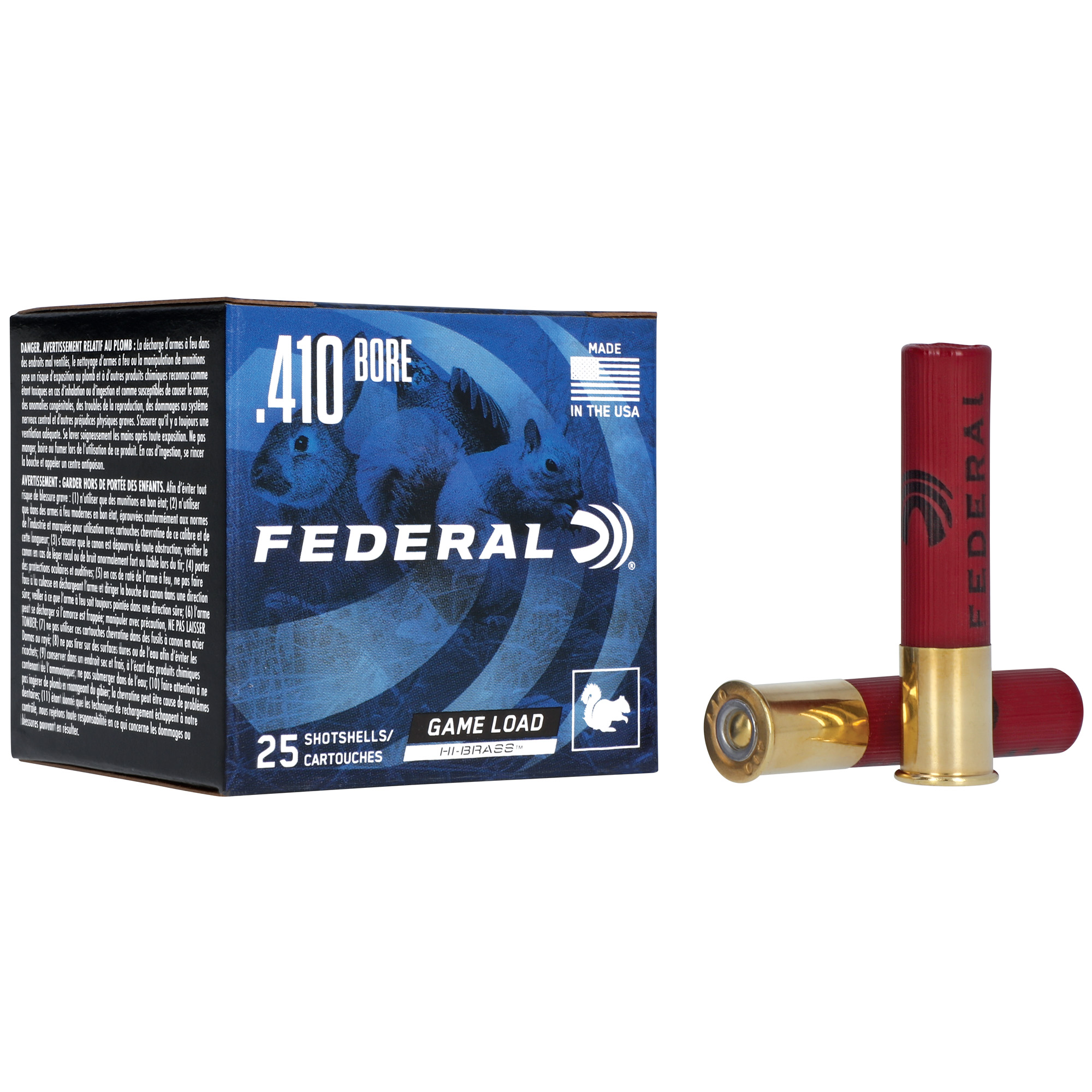 Federal Gmshk Hi Br 410 2.5 7.5 25/250 bulk ammo product image