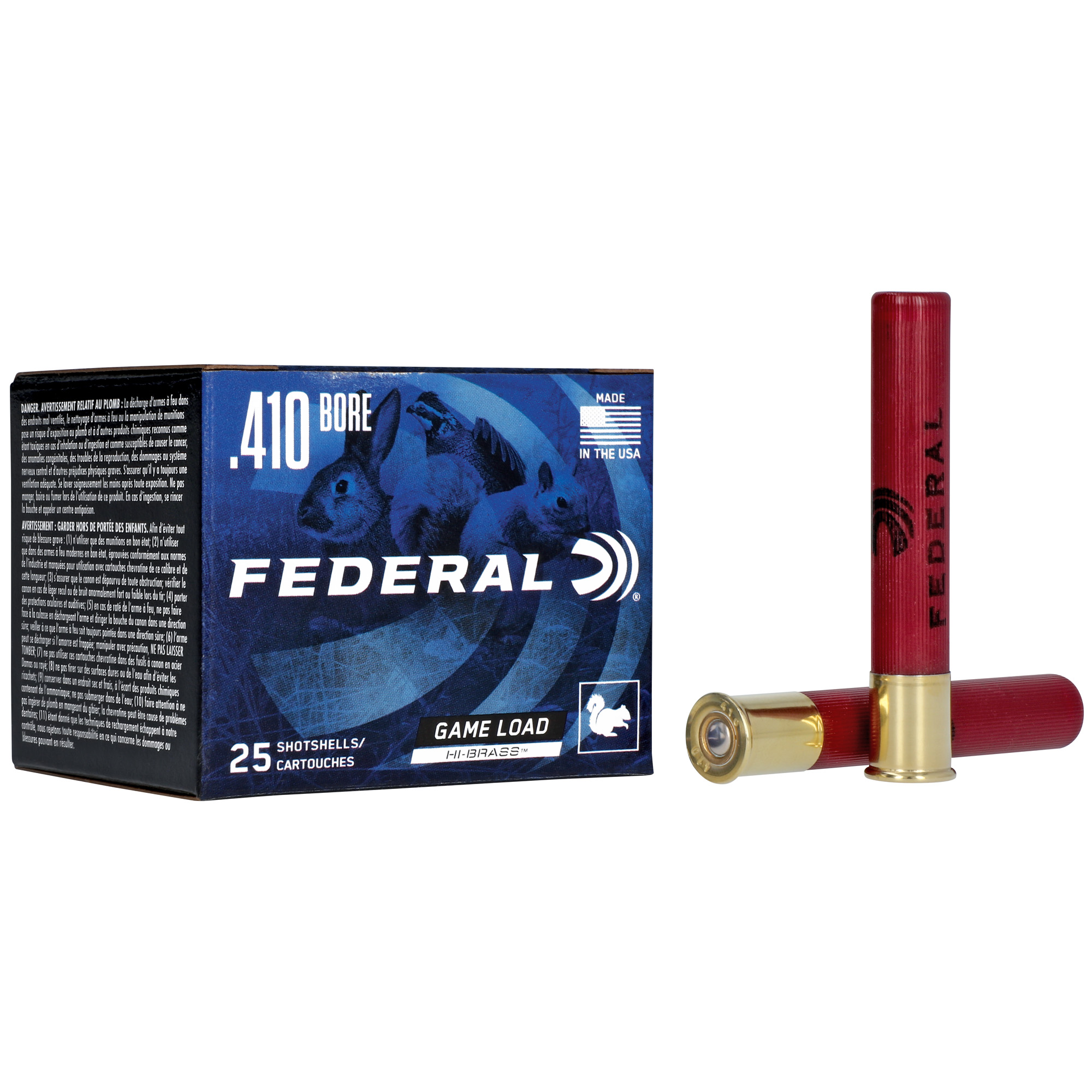 Federal Gmshk Hi-Br 410 3″ #7.5 25/250 bulk ammo product image
